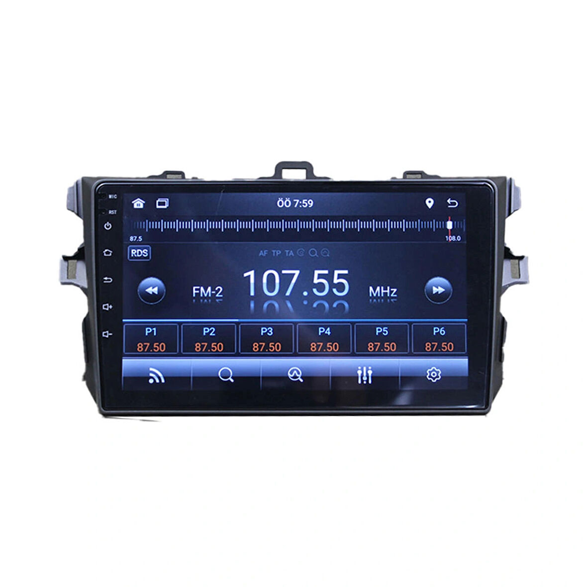 TOYOTA COROLLA 2007-2011 KÜÇÜK ÇERÇEVE 8-128 GB MULTİMEDYA