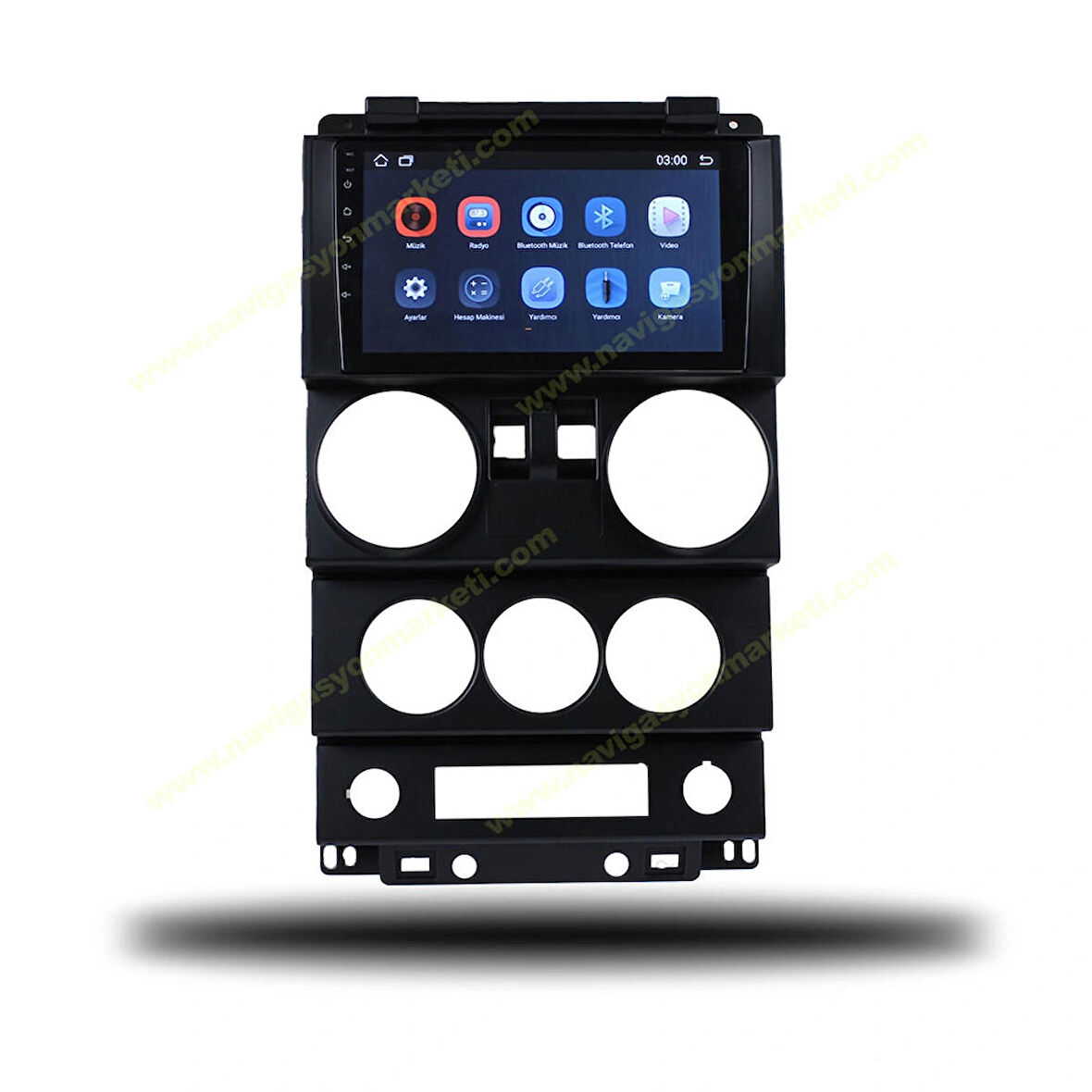 JEEP RUBİCON 2008-2010 UYUMLU 9 İNÇ 4-32 GB MULTİMEDYA