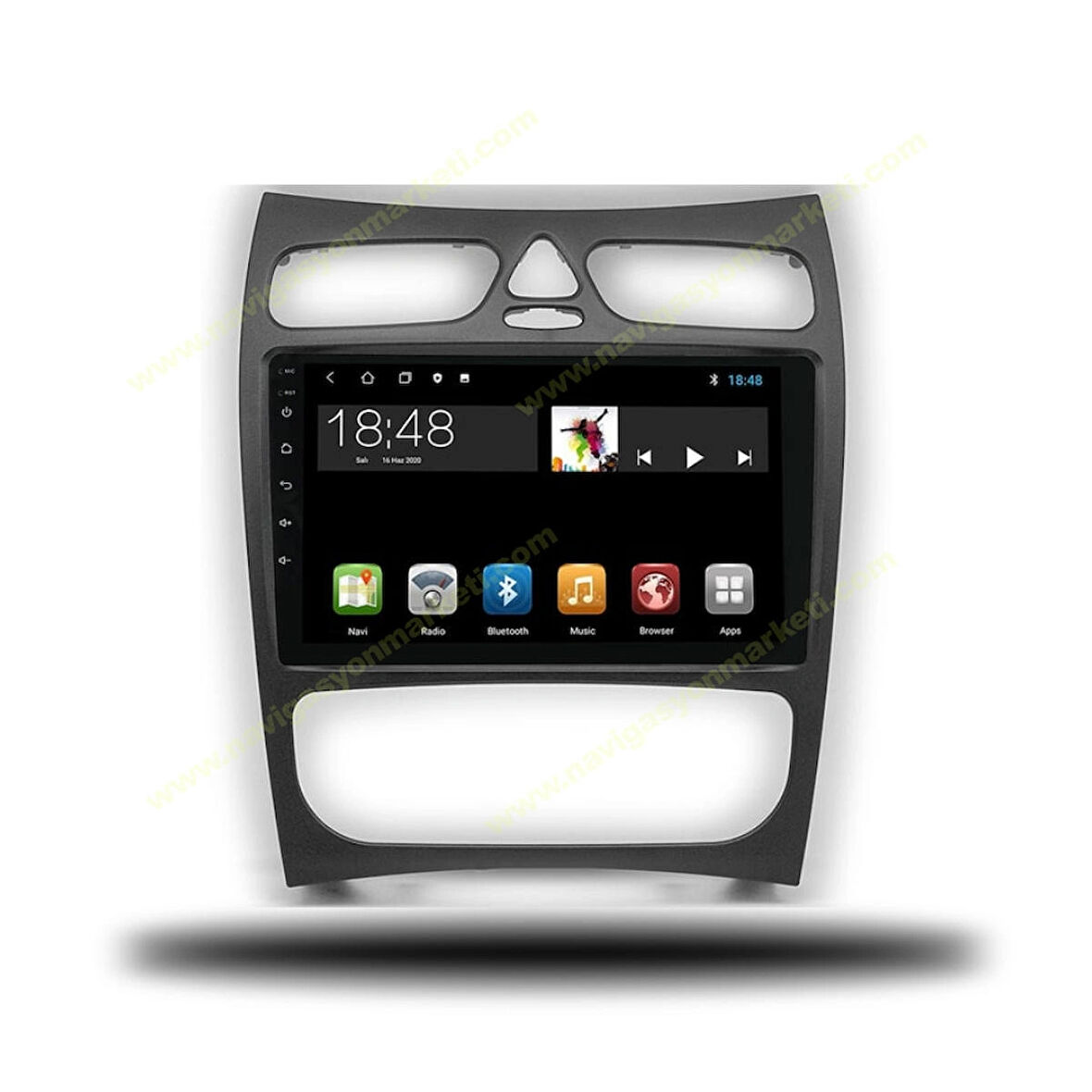 MERCEDES C200 2000-2004 GLK UYUMLU 9 İNÇ 4-32 GB MULTİMEDYA