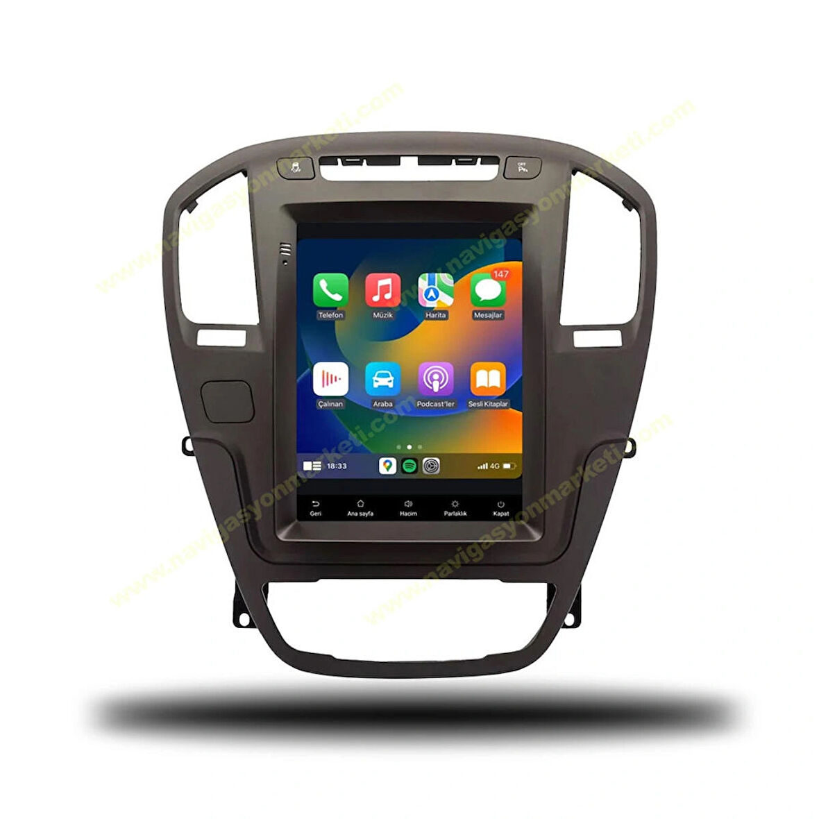 OPEL İNSİGNİA 2009-2012 UYUM 9.7 INC TESLA 4-64 GB MULTİMEDYA