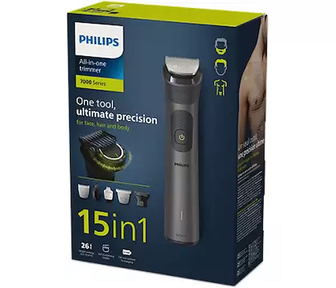 Philips All-in-One Trimmer 7000 Serisi MG7950/15 15'i 1 Arada Erkek Bakım Seti