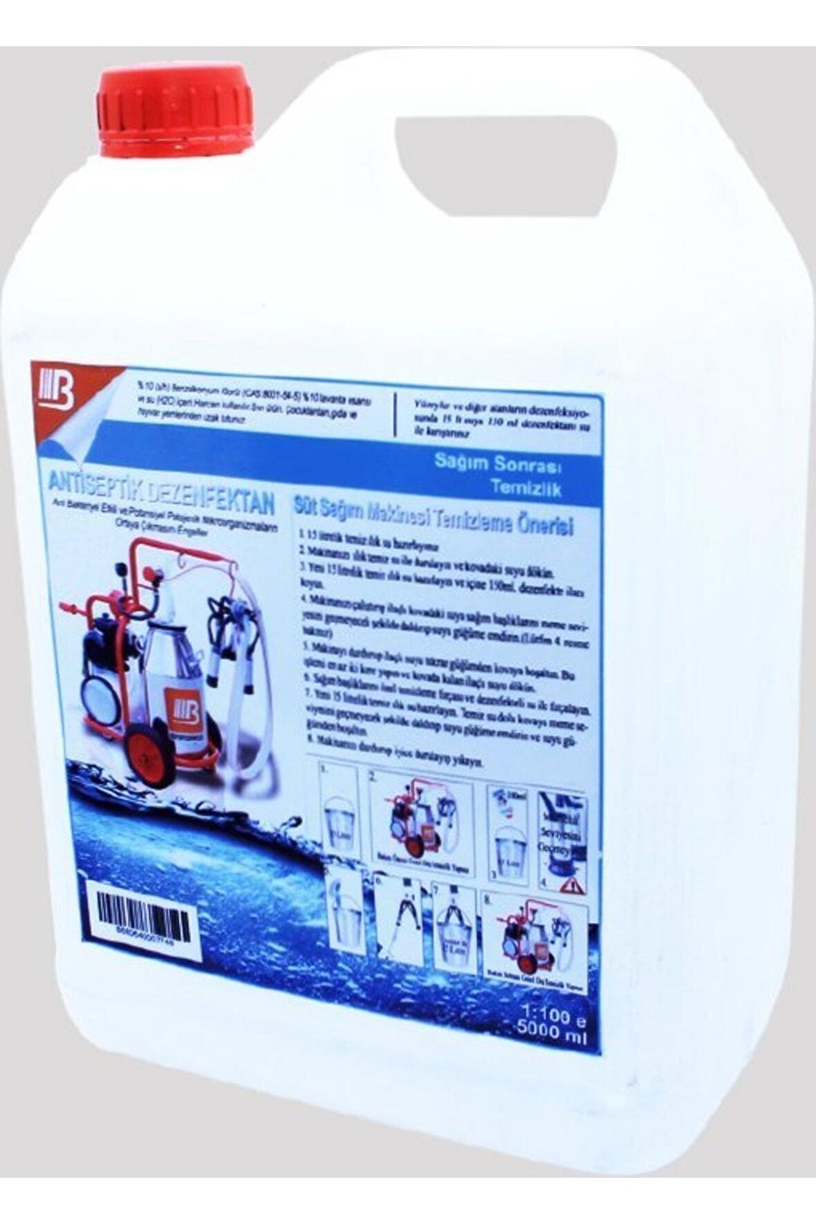 Sağım Makinesi Temizleme Sıvısı - 5 L