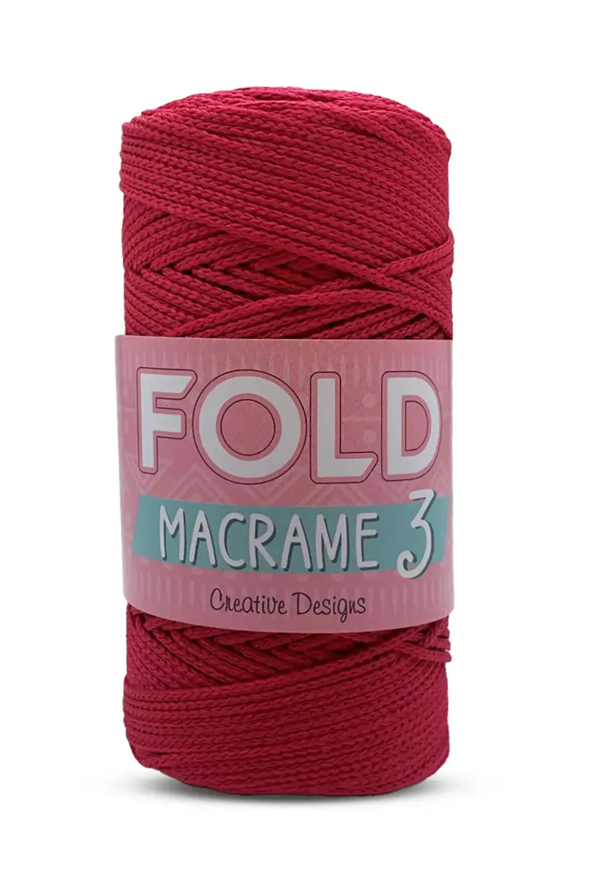 Fold Yarn Makrome No:3 - 105 Polyester Makrome 1 Mm - 100 gr 115 M Supla Ip Çanta Ipi