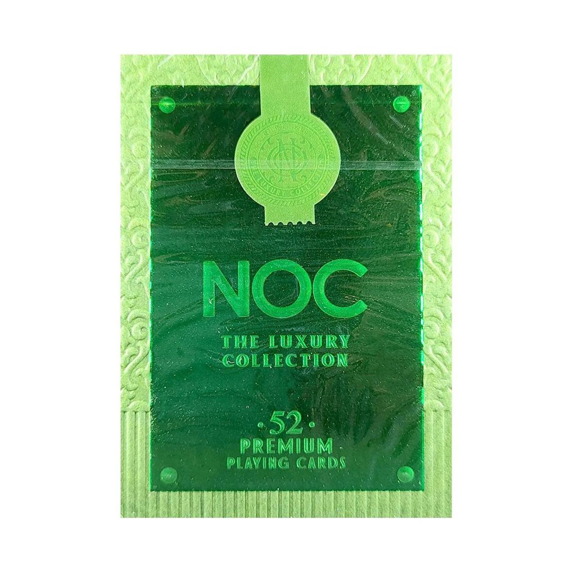 Cartamundi NOC Luxury Emerald Foil Oyun Kağıdı Limited Edition Koleksiyonluk iskambil Kartları Deste