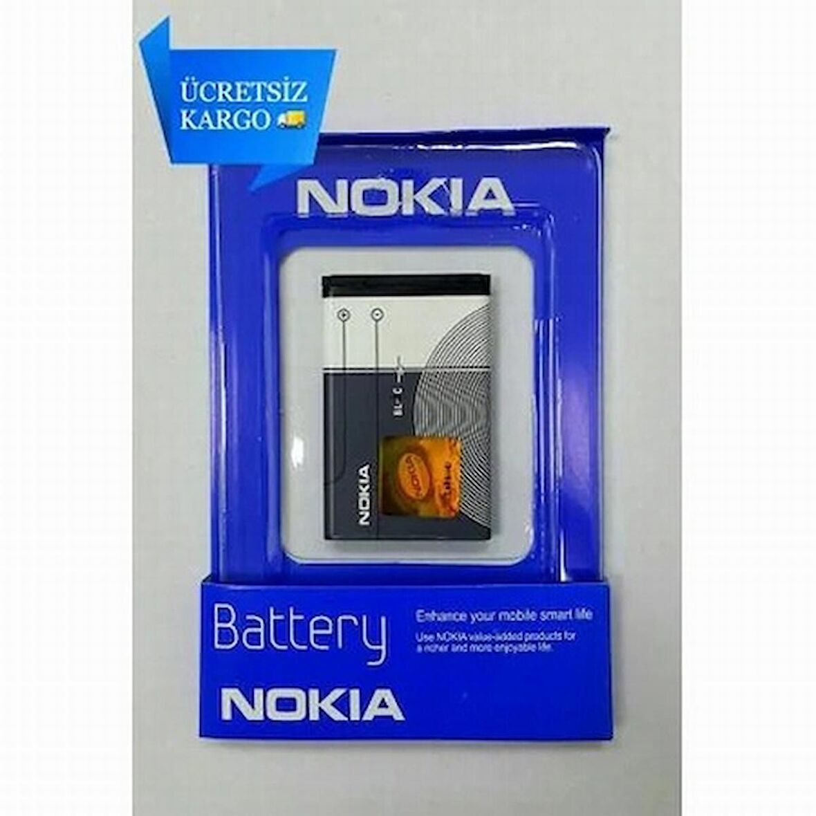 Nokia BL-5C 7600 7610 E60 E50 N70 N71 N72 N91 N-gage (1020 mAh Pil Orijinal)