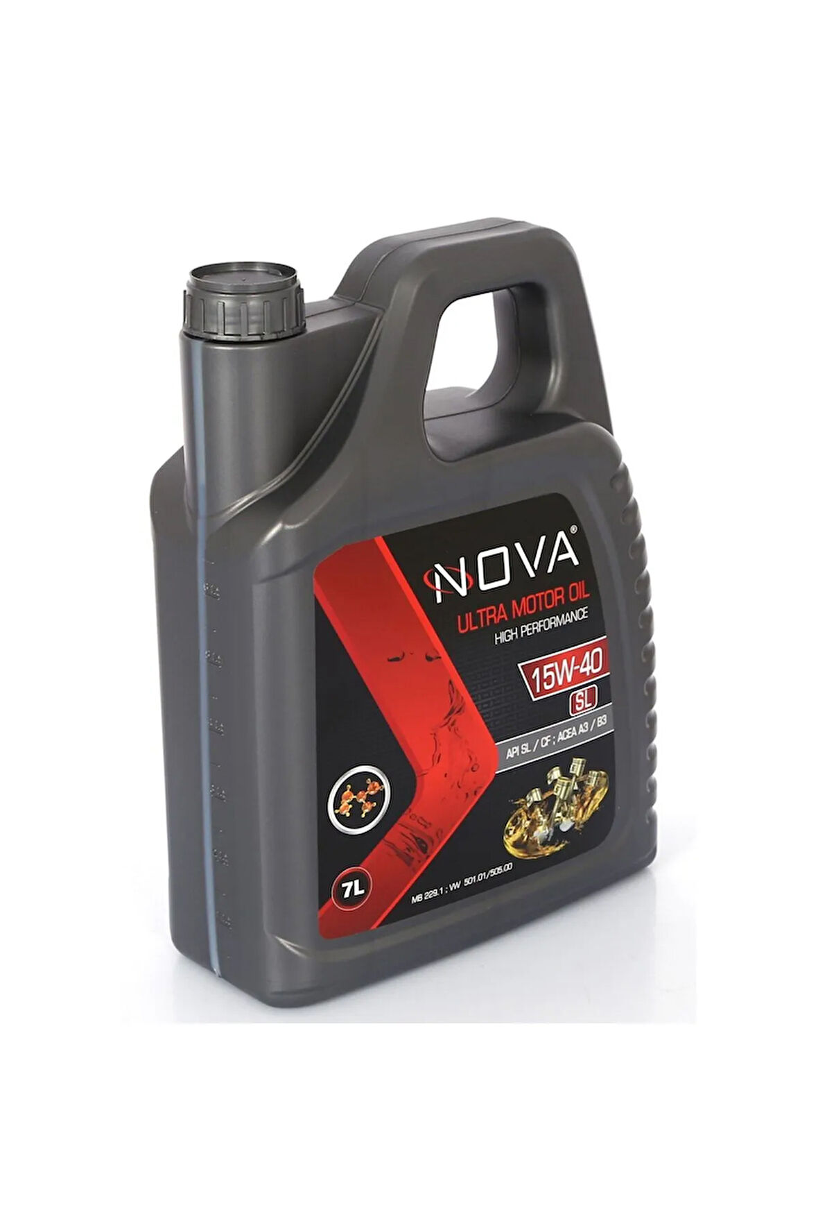 15w-40 Sl 7 Litre Motor Yağı Benzin, Lpg, Dizel Araç-
