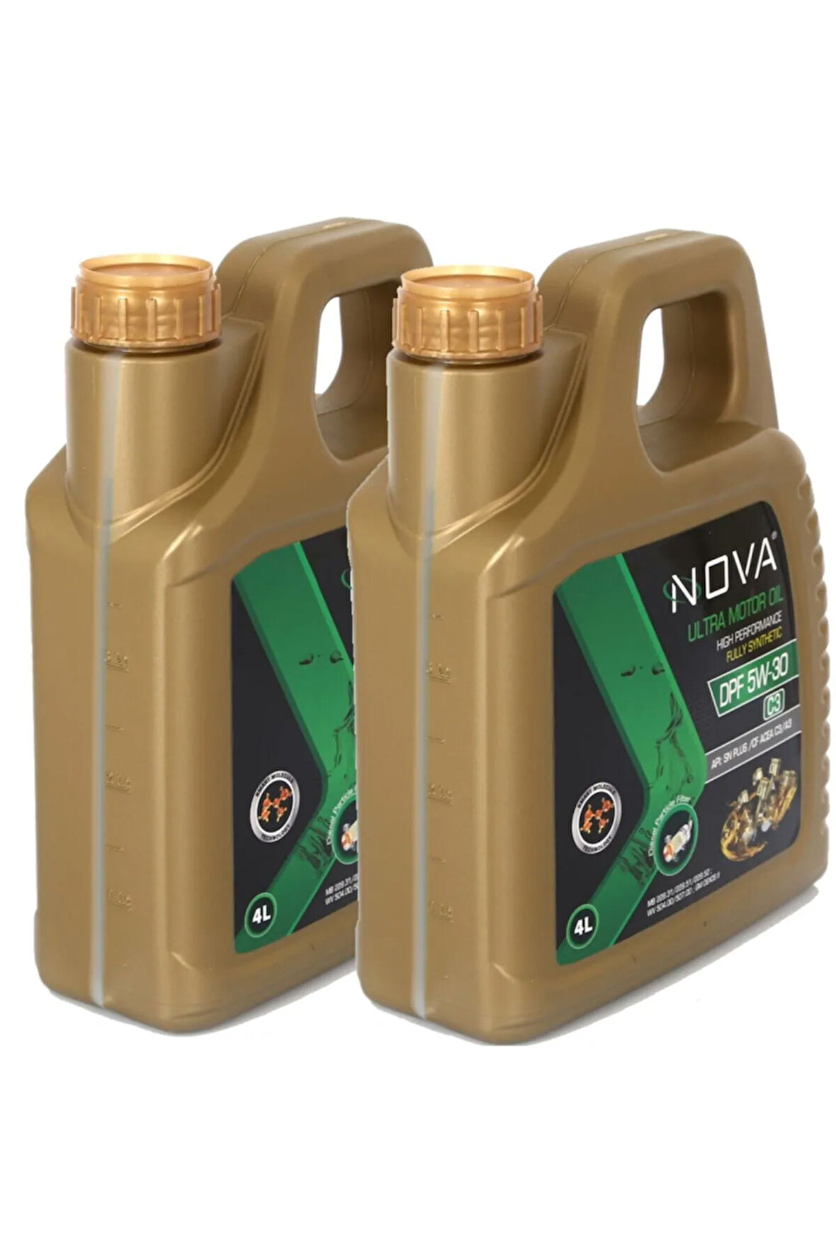 5w-30 4 Litre Tam Sentetik Motor Yağı -apı: C3 Dpf X2