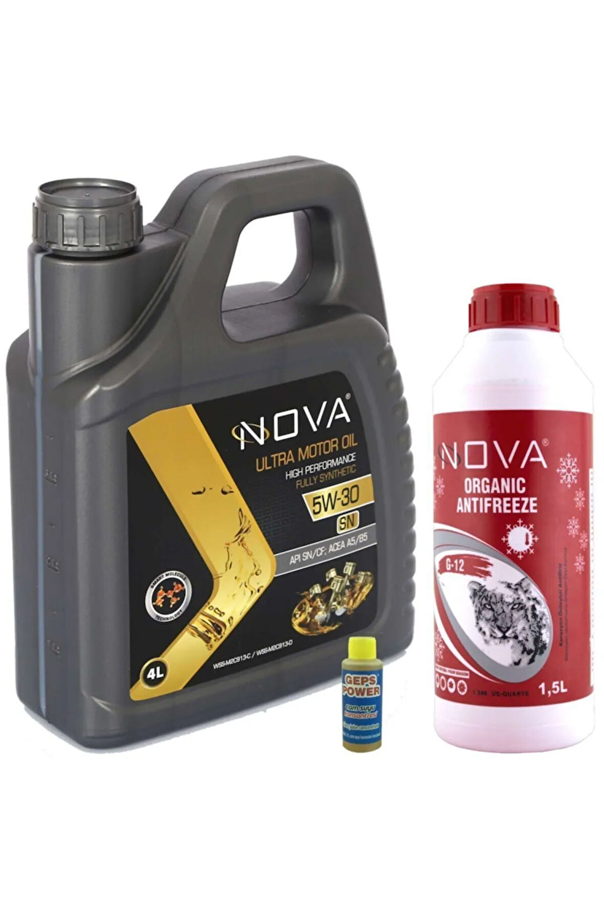 5w-30 4 Litre Motor Yağı Benzin, Lpg, Dizel +1.5lt Antifriz