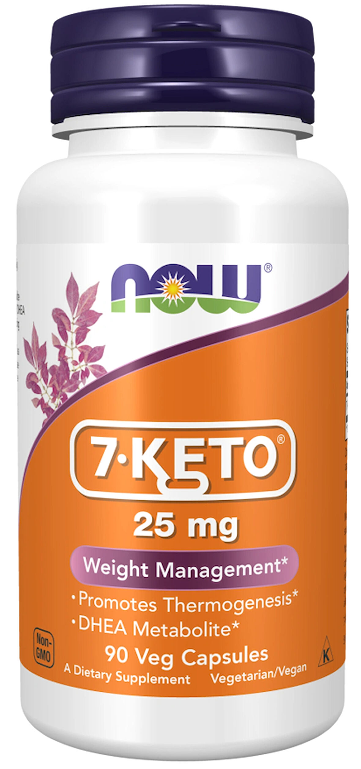 Now 7-KETO Dhea 25 mg, 90 Veg Capsules