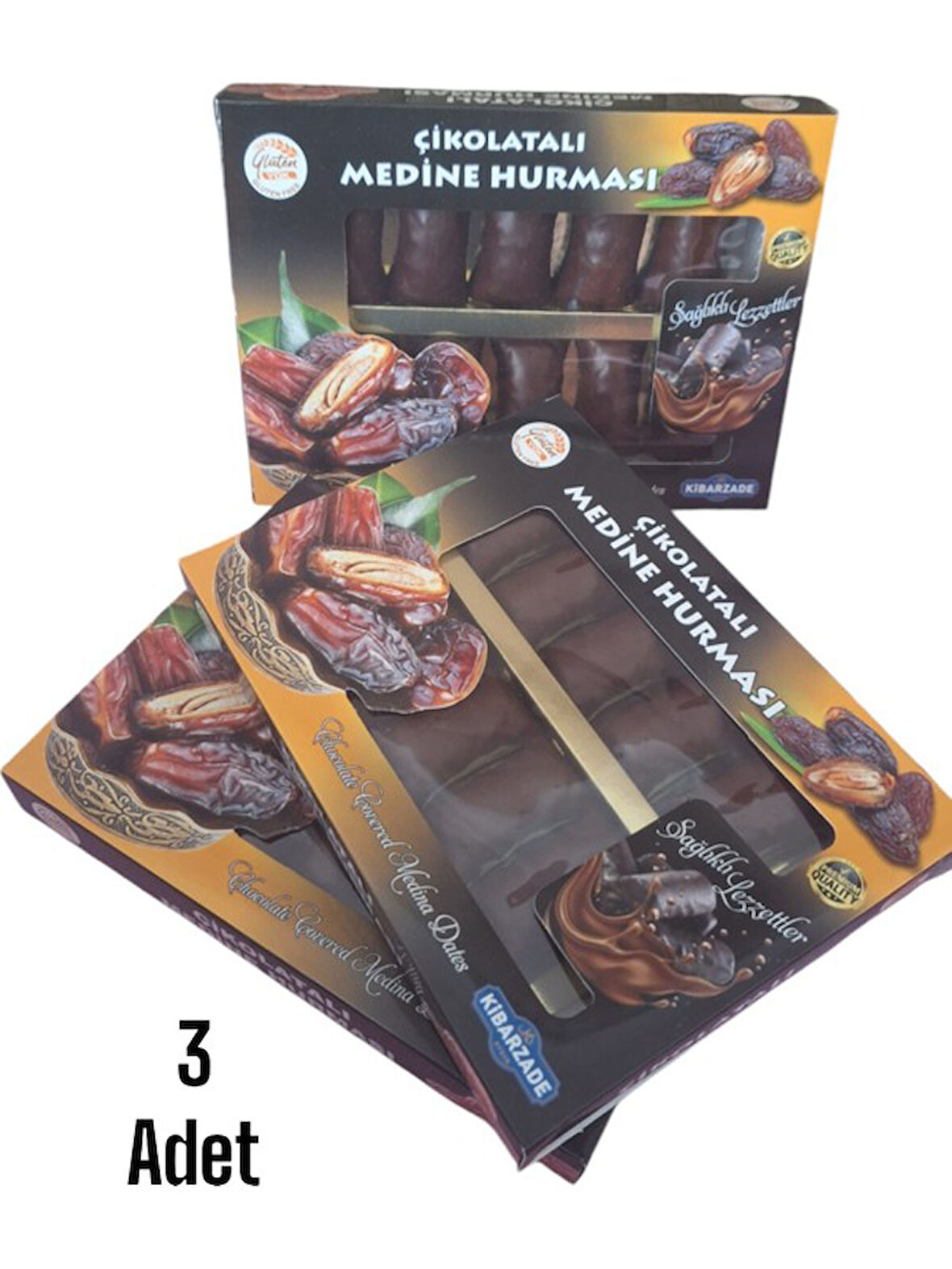Çikolatalı Hurma Şekeri 3 Adet 3*280 gr