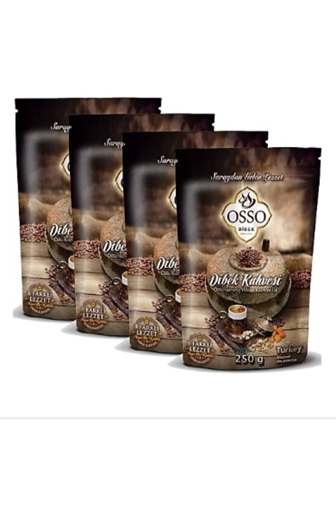 Osso Dibek Kahvesi 4'lü Paket 200 Gr