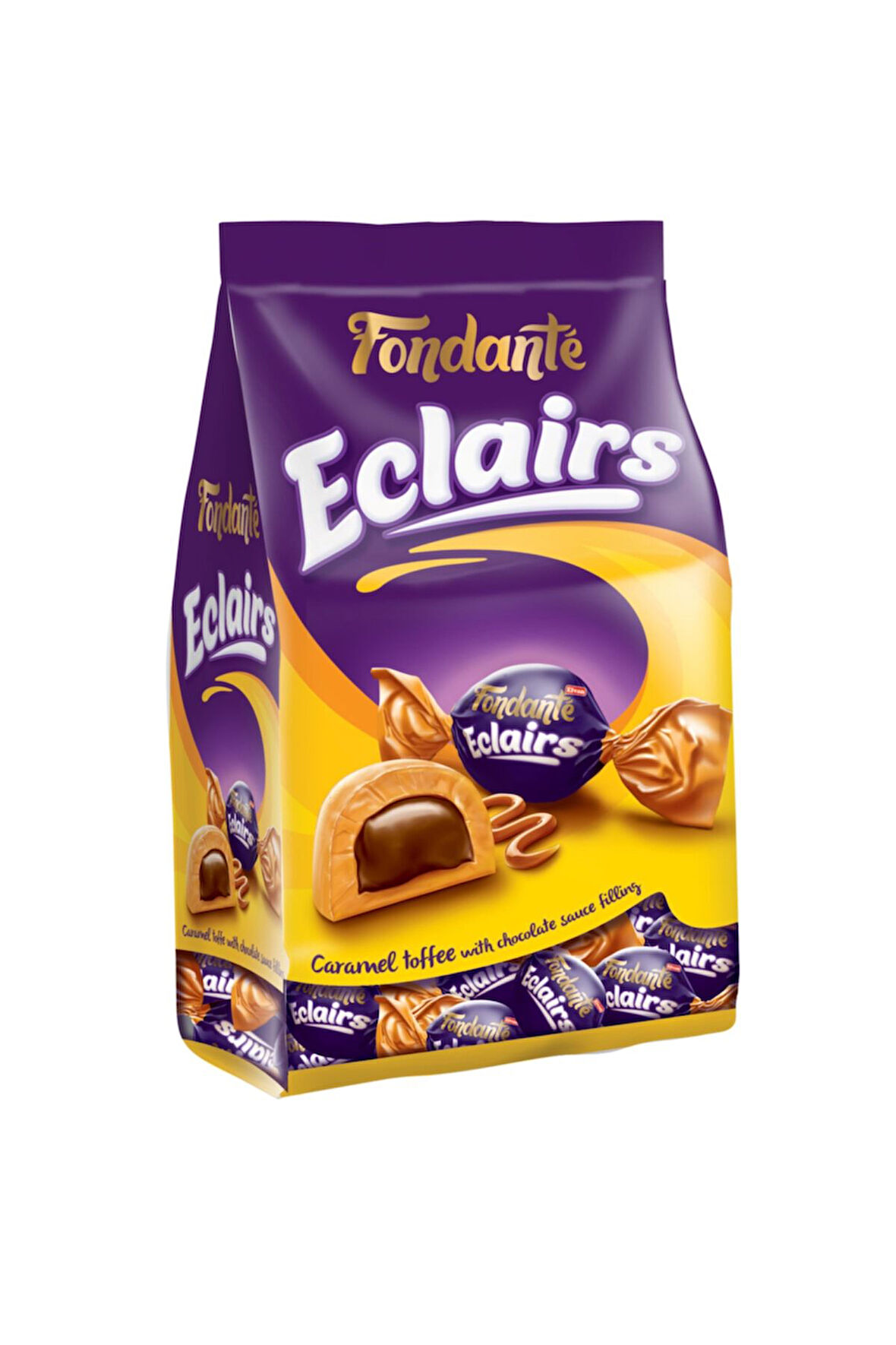 Fondante Eclairs Caramel Toffee 1000 gr. (1 Poşet)