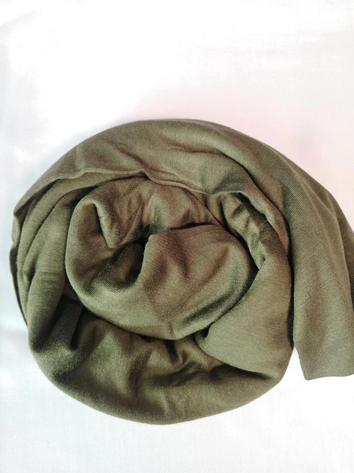 NEOWEAR 100%100 Pamuk Tesettür Penye Şal Netfi Yeşili