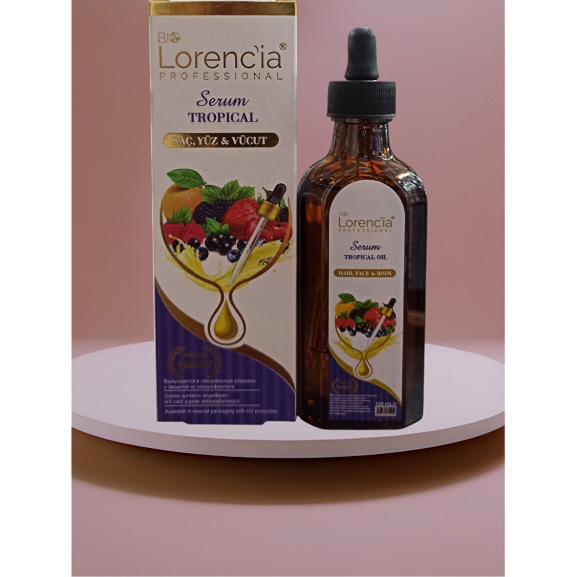  Lorencia Tropical Yağ - Saç, Yüz, Vücut 100 ml 