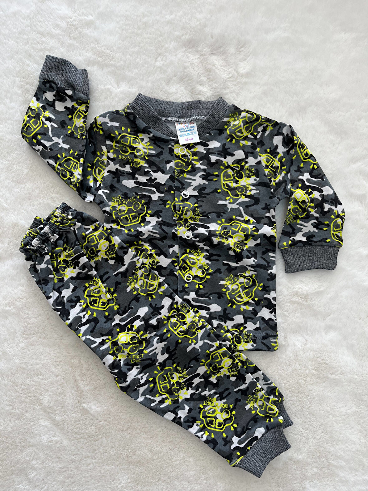 Kamuflaj Pijama Takımı