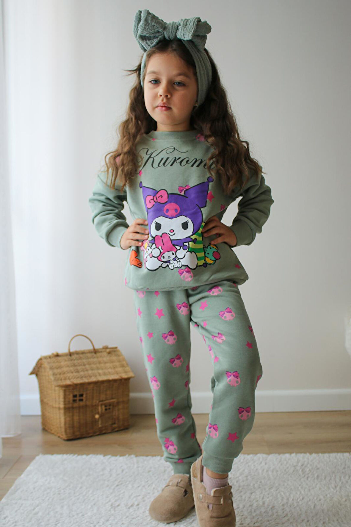 Kuromi 2 İplik Kız İkili Takım