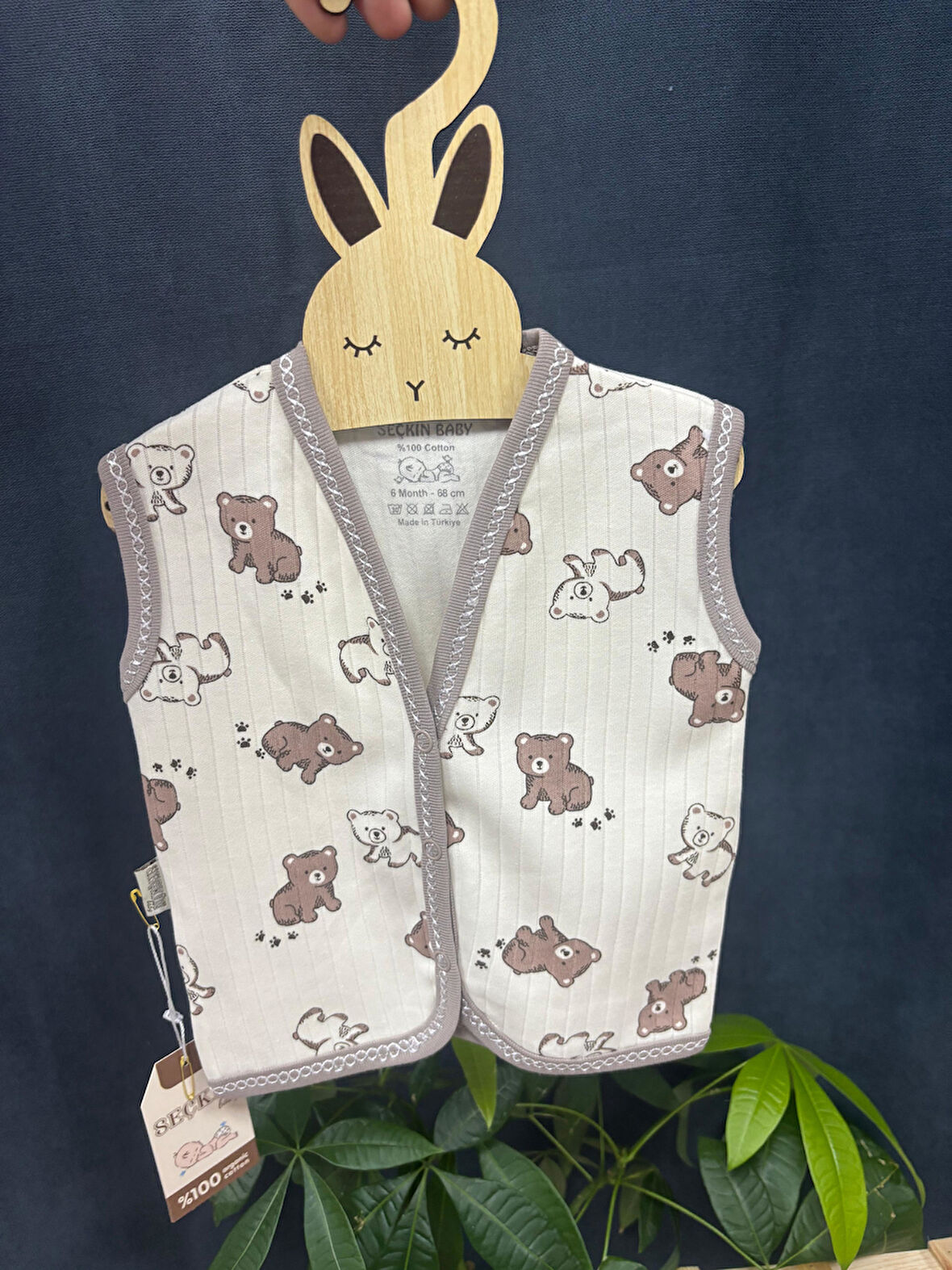 Yavru Ayı Raporlu Yelek