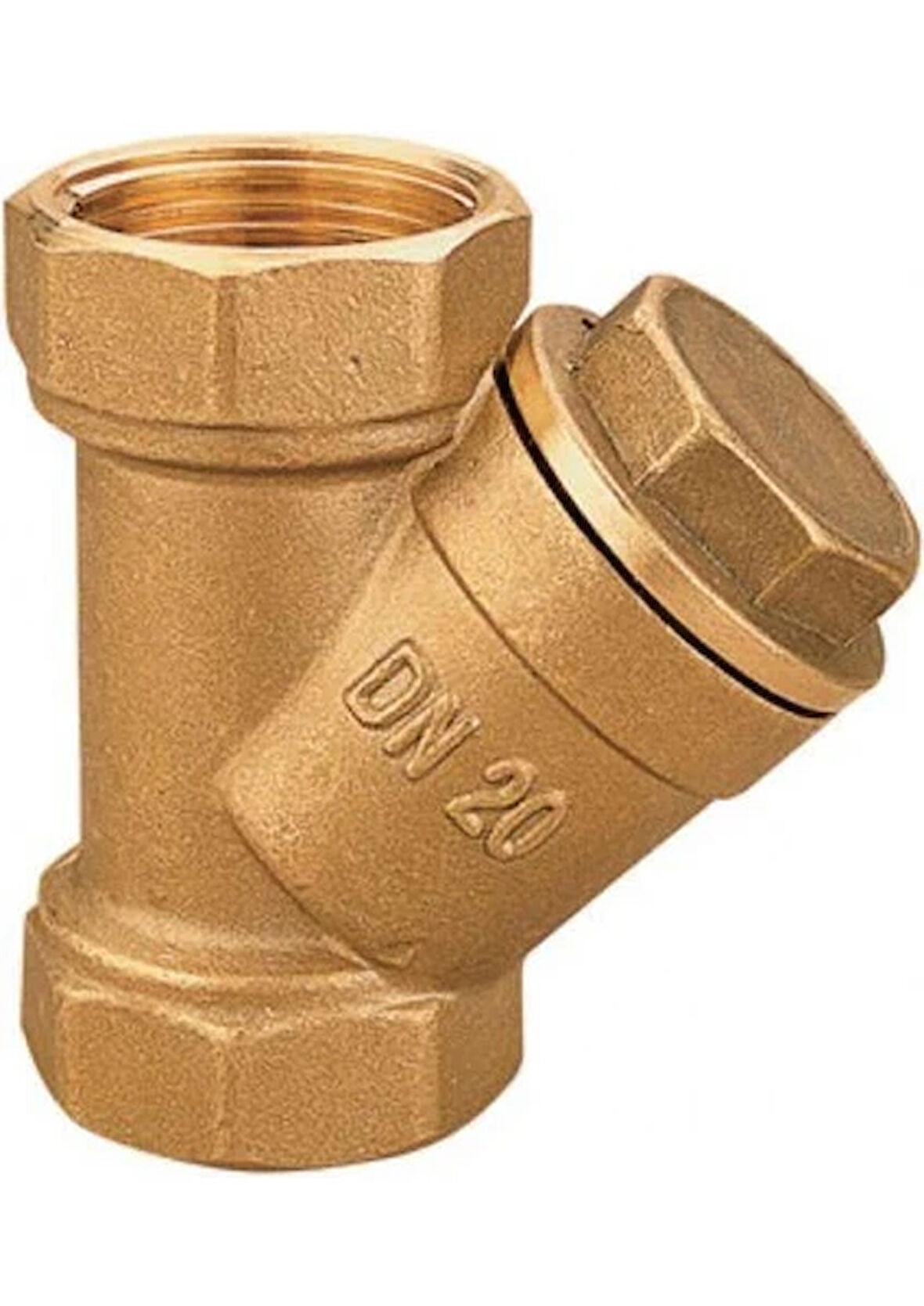 Çankaya Filtre Pislik Tutucu Pirinç PN20 1/2