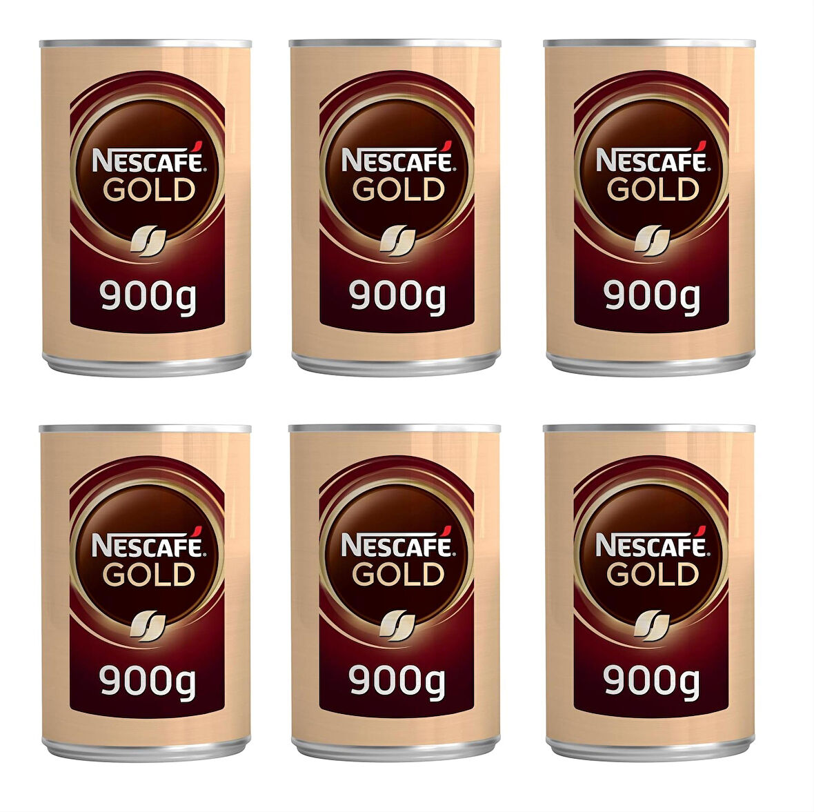 Nescafe Gold Kahve Teneke 900 Gr X 6 Adet