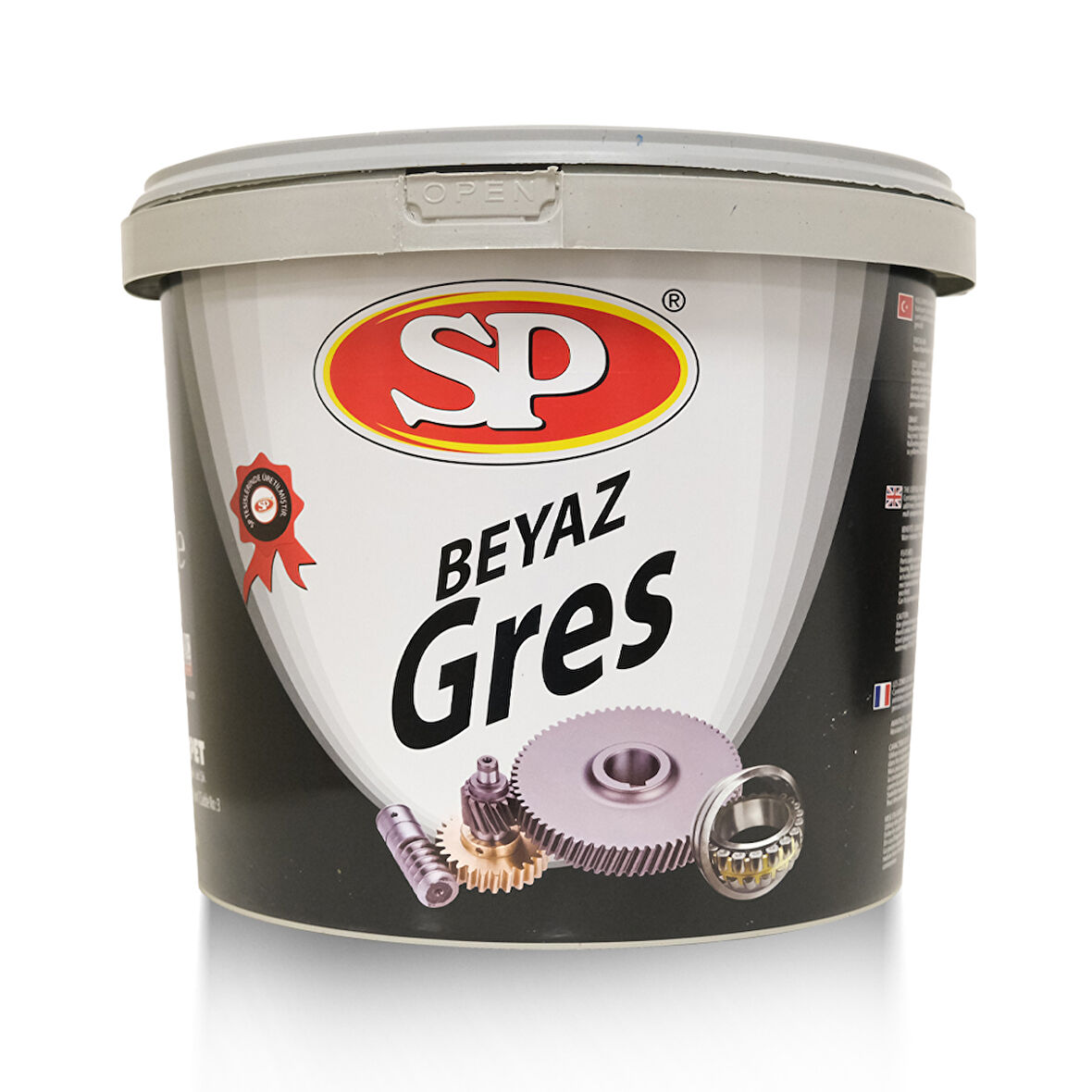 SP Beyaz Gres 14 Kg Plastik Kova