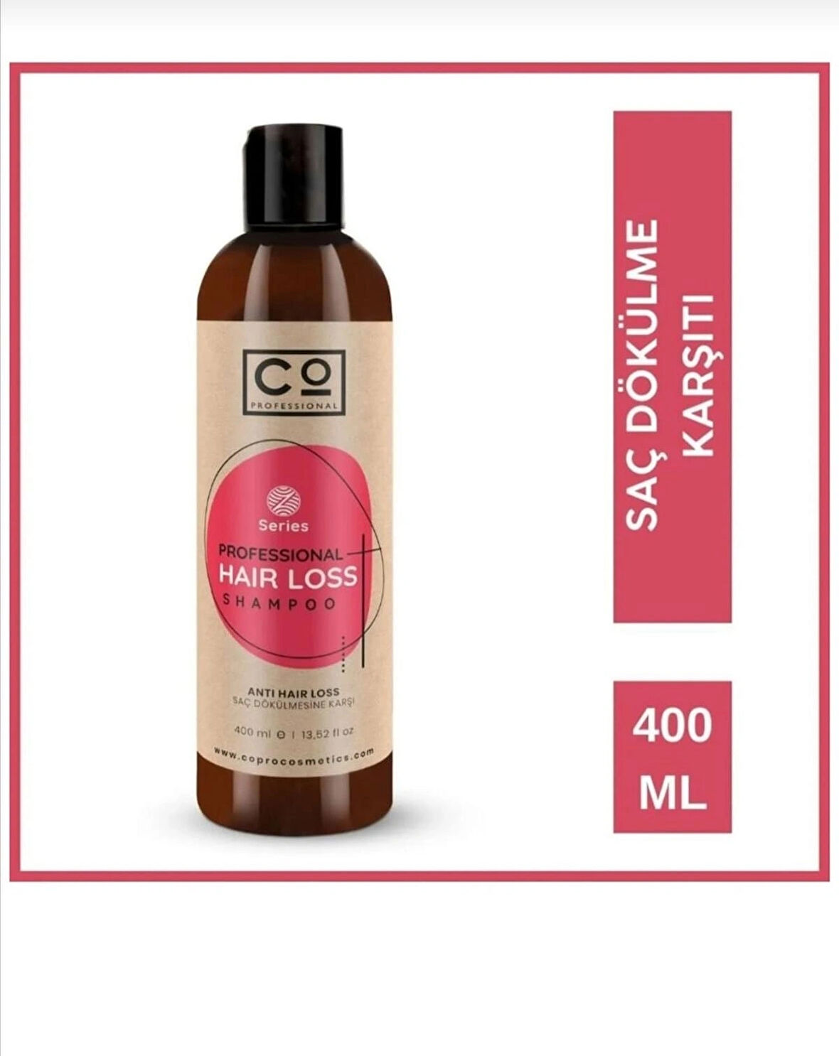 CO Professional Anti Hair Loss Shampoo / Saç Dökülmesine Karşı Şampuan 400 ML