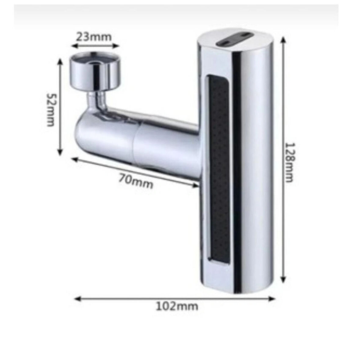  4 Modlu 360 Derece Dönebilen Şelale Basınçlı Su Tasarruflu Fiskiye Musluk Lavabo Batarya Başlığı,Ucu