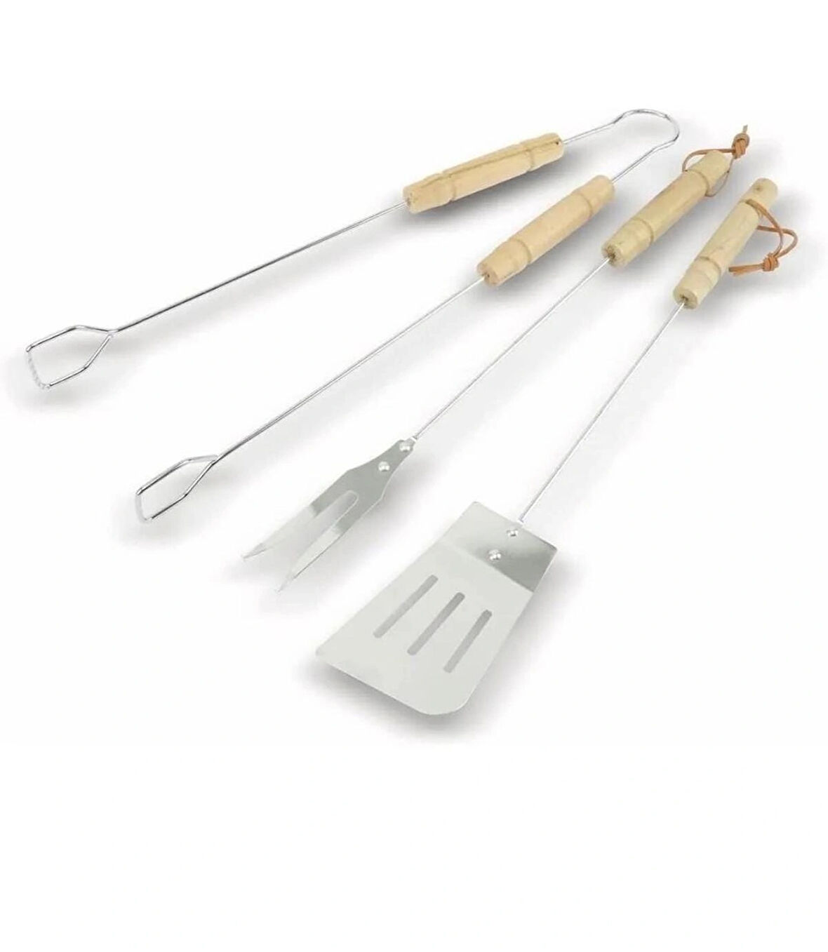  AHŞAP SAPLI BARBEKÜ SETİ