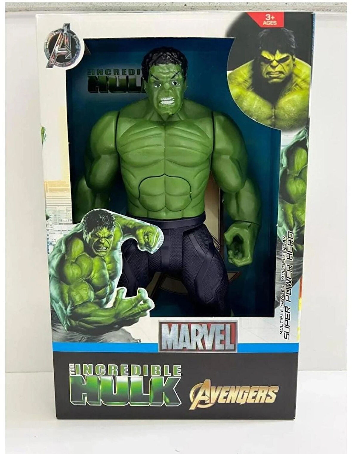 Hulk Figürü - Sesli Işıklı 30 Cm Yeşil Dev Hulk Figürü , Hulk Oyuncak, Hulk, 30cm