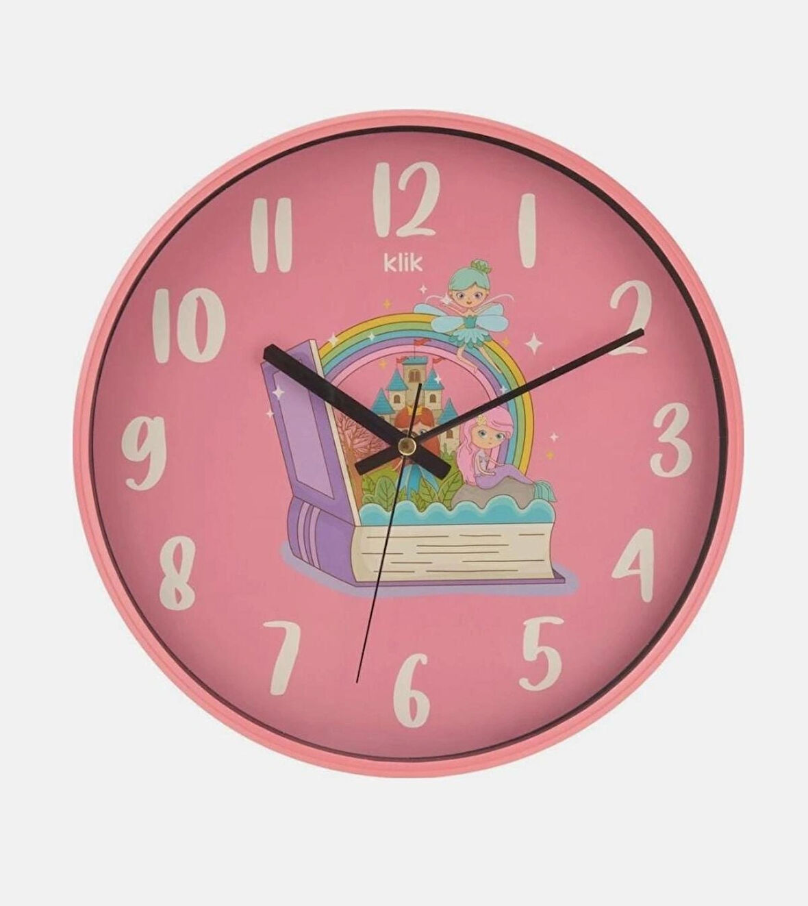 Slim Masal Duvar Saatim Çocuk Odası Duvar Saati