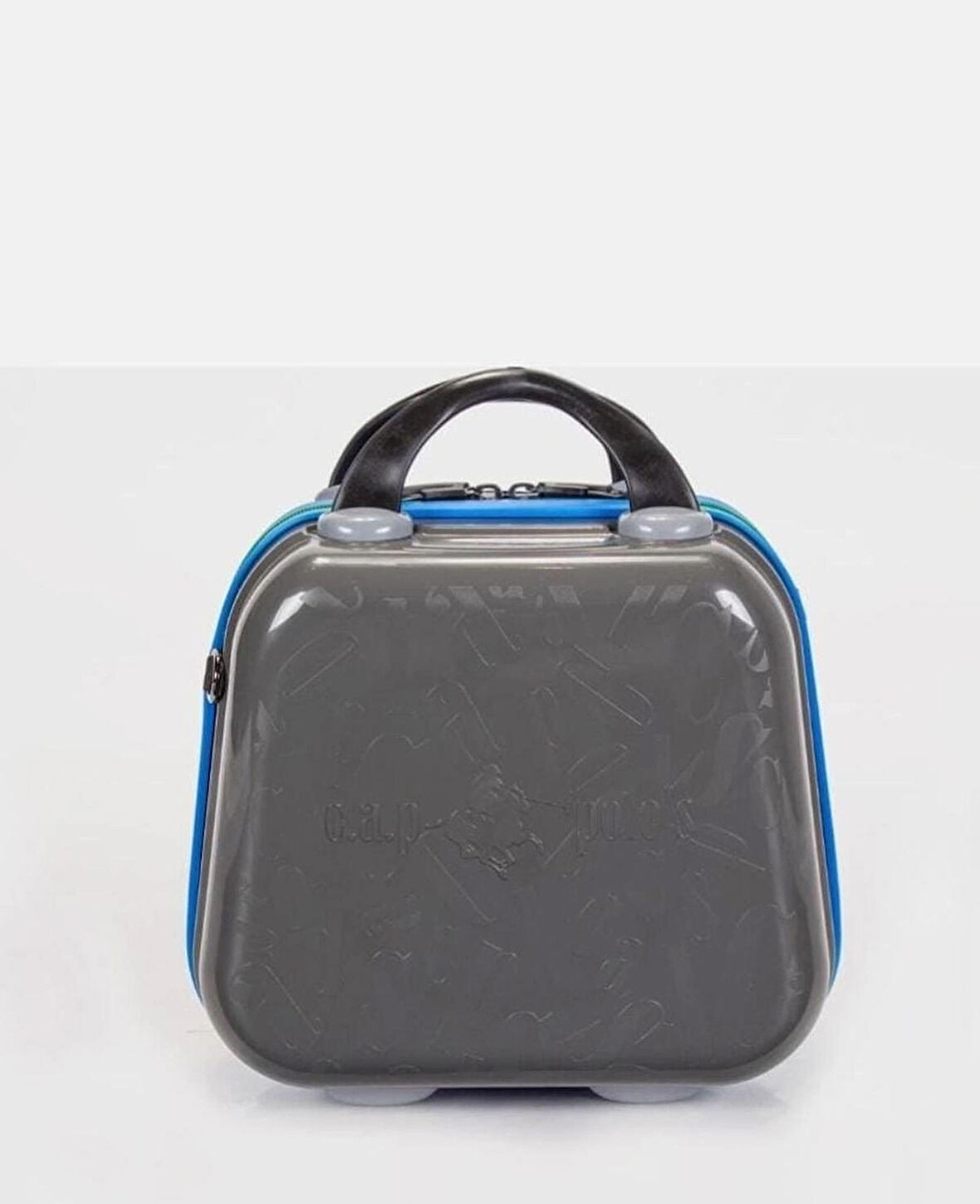 Mini Valiz Çanta ANRASİT Seyahat Çantası Kişisel Bakım Çantası Kozmetik Makyaj Çantası Kabin Bagajı