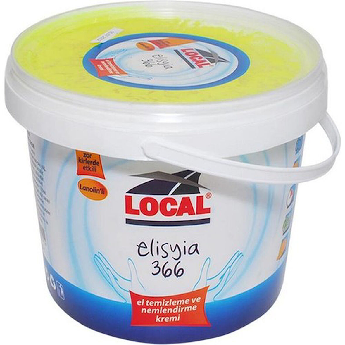 Local Elisyia E 366 Ağır Kirler için El Temizleme Kremi 14 Kg