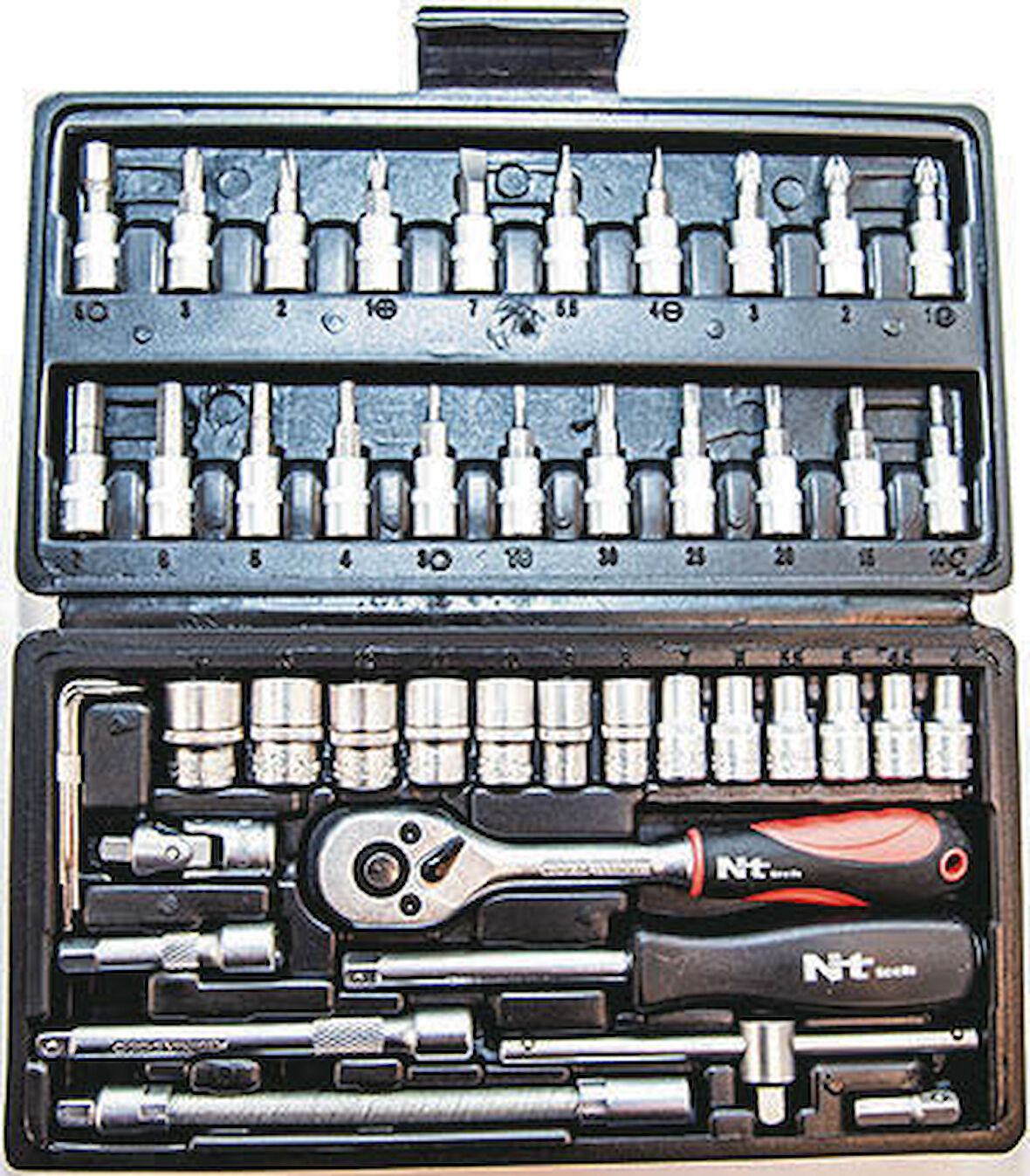 Nttools NCSET14 46 Parça 1/4’’ Altı Köşe Bits & Lokma Seti