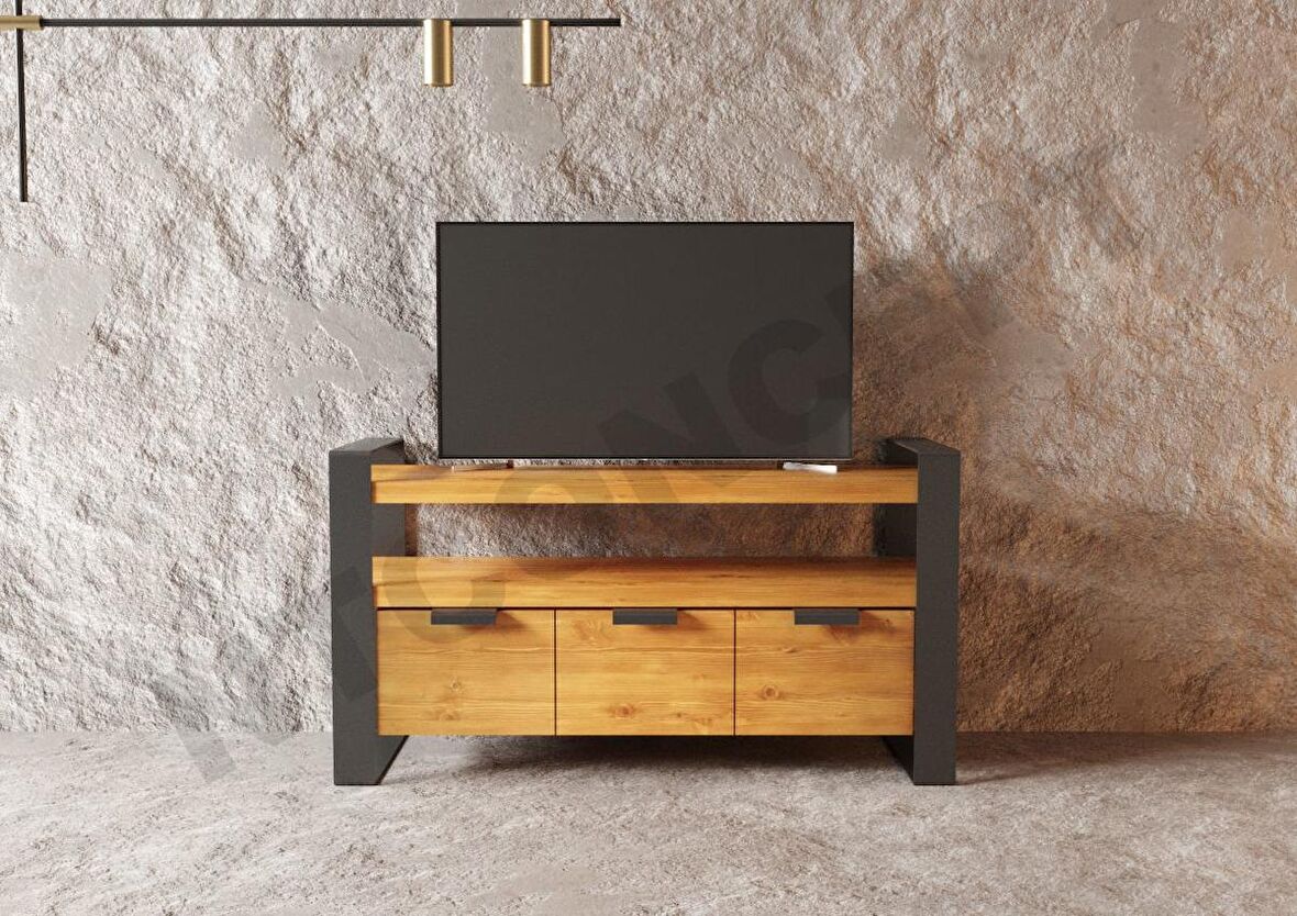 Ntconcept Vivien Masif Ahşap Tv Stand