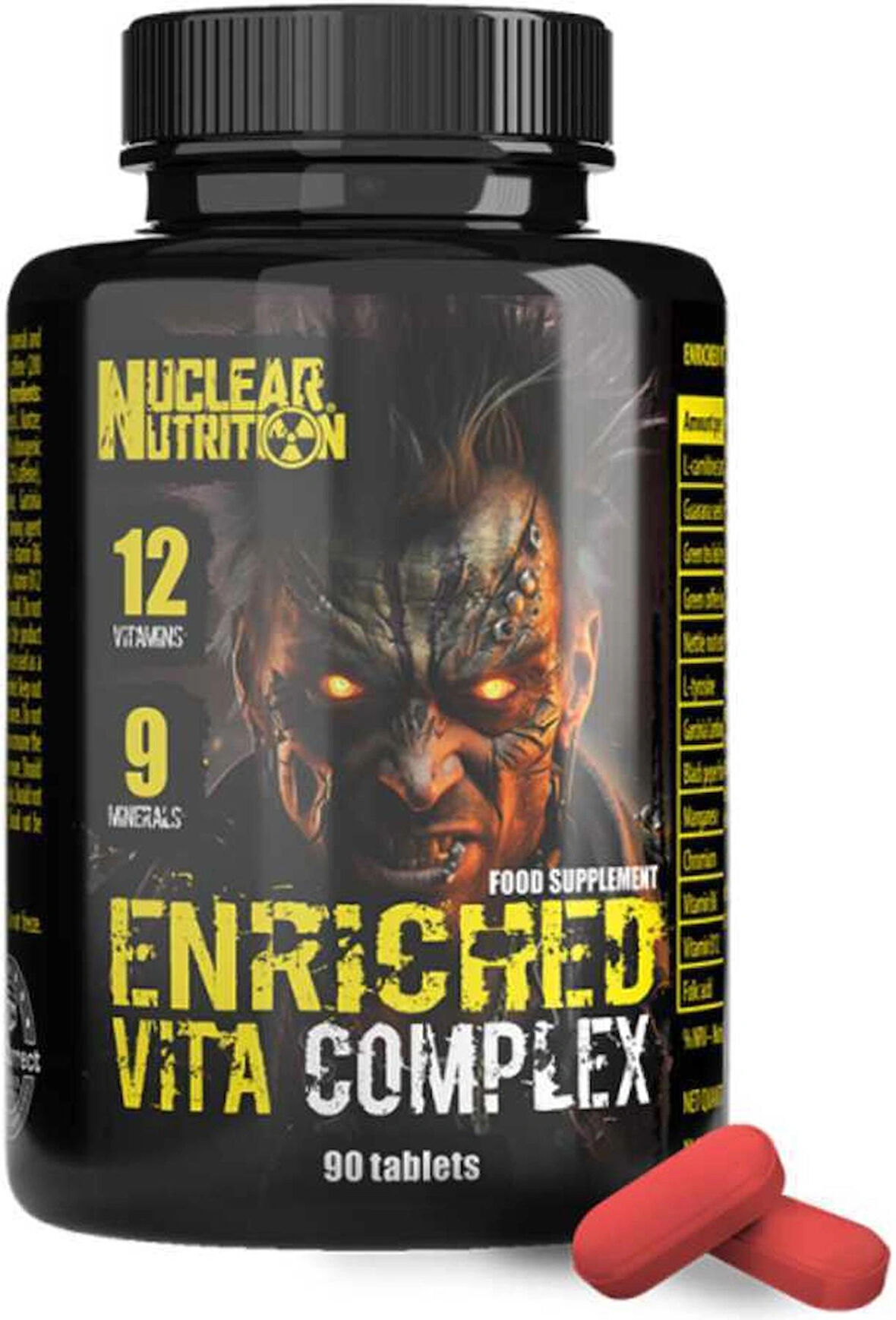 Nuclear Nutrition Enriched Vitamin Complex 90 tablets