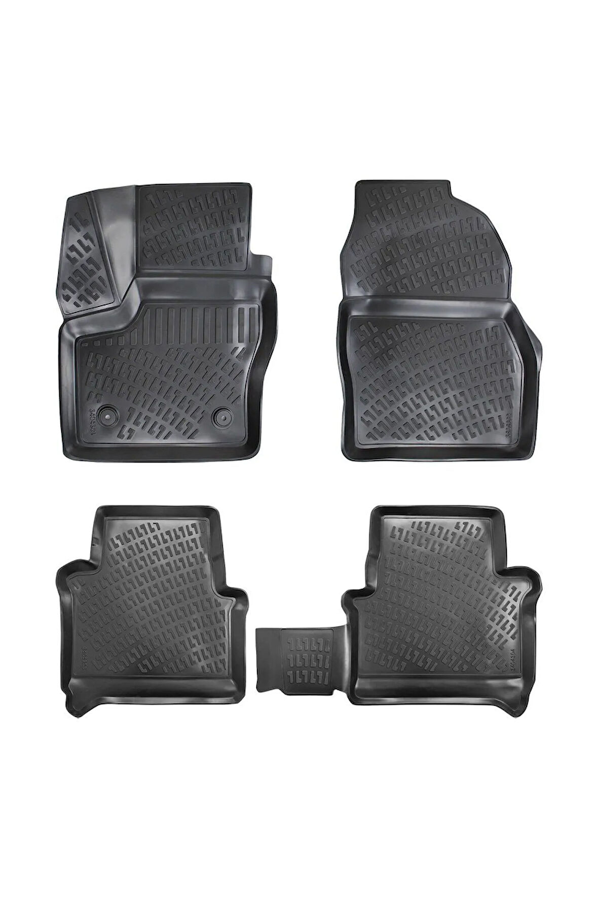 Ford Connect 2013 yeni kasa Araca Özel Tasarım 3D Havuzlu Paspas