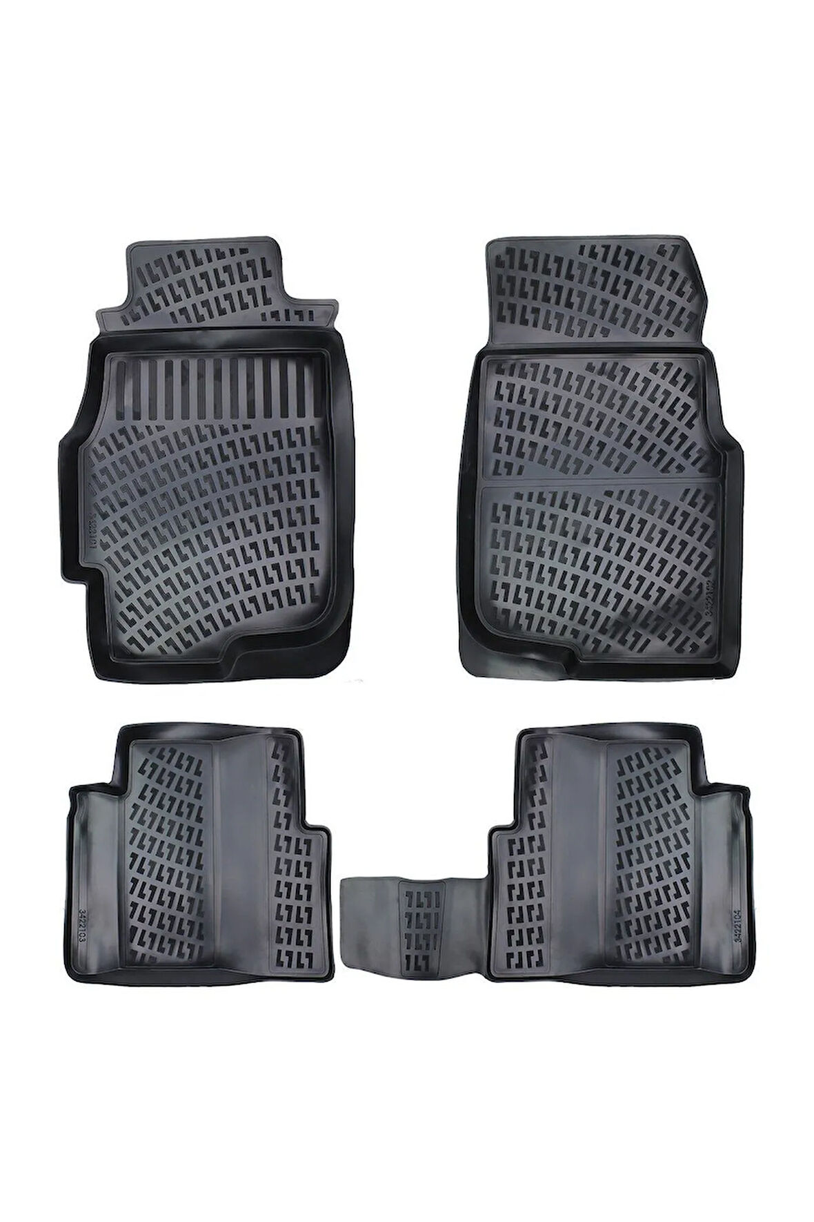 Honda Civic SEDAN 1998 Araca Özel Tasarım 3D Havuzlu Paspas