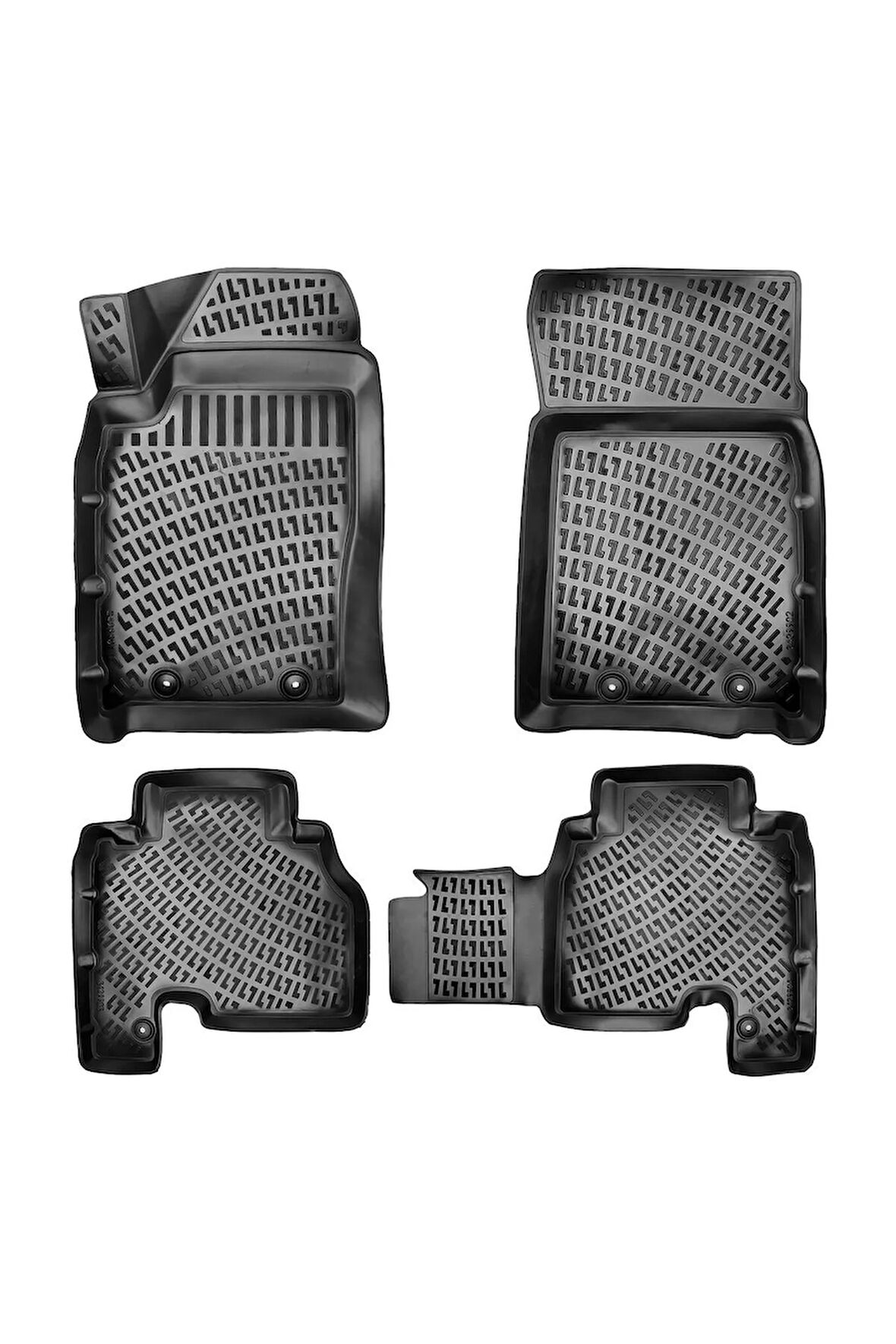 Ssangyong Korando 2014 Araca Özel Tasarım 3D Havuzlu Paspas