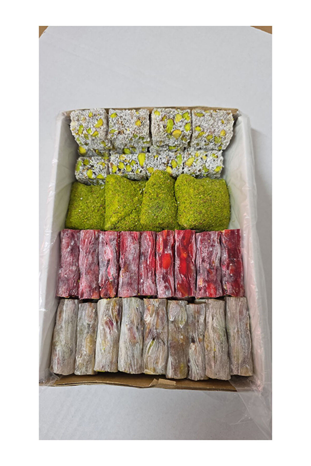 Bol Bol Antep Fıstıklı Özel Karışık Lokum - 2 KG