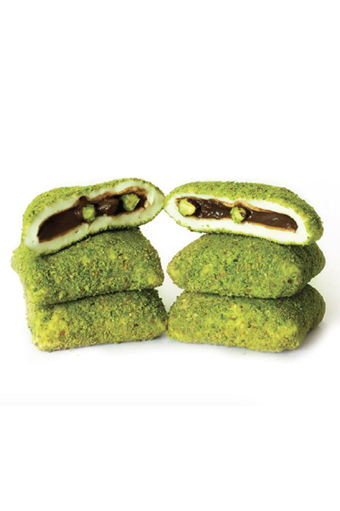 Çikolata ve Tane Antep Fıstık Dolgulu Sütlü Bohça Lokumu - 1 KG