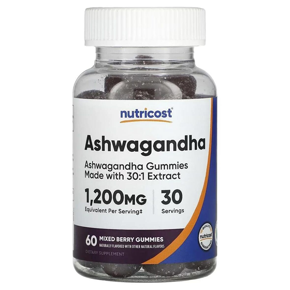 Nutricost Ashwagandha 1200 MG 60 Gummies