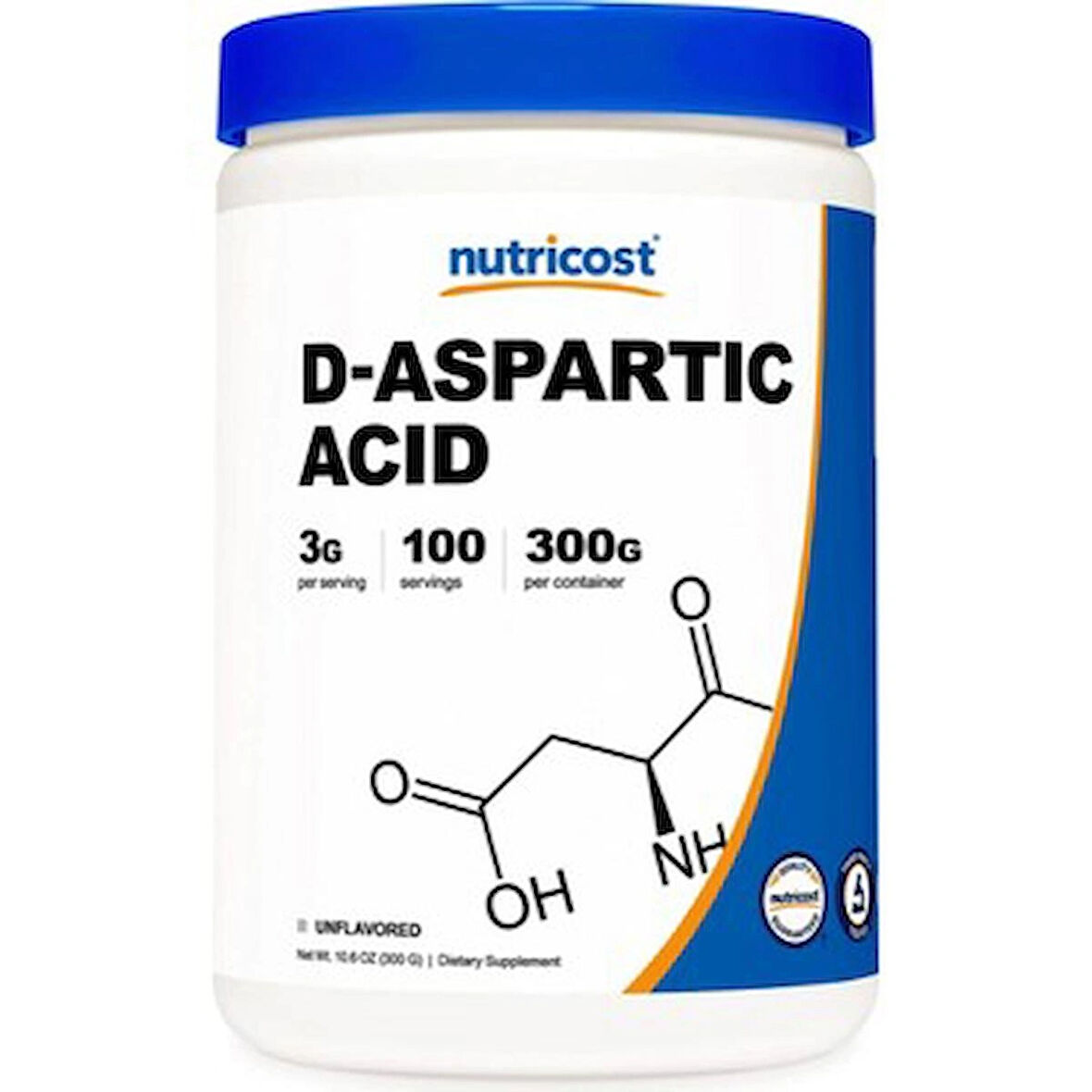 Nutricost D-Aspartic Acid (Daa) Powder 300gr