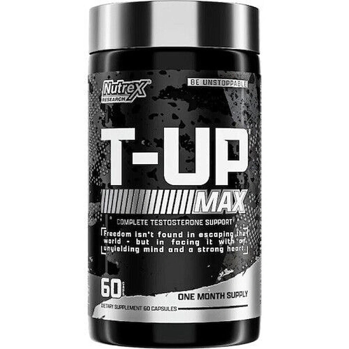 Nutrex T-Up Max Testo Booster 60 Caps Tribulus+Fenugreek+Maca+Tongkat Ali+Ksm66 Ashwagandha