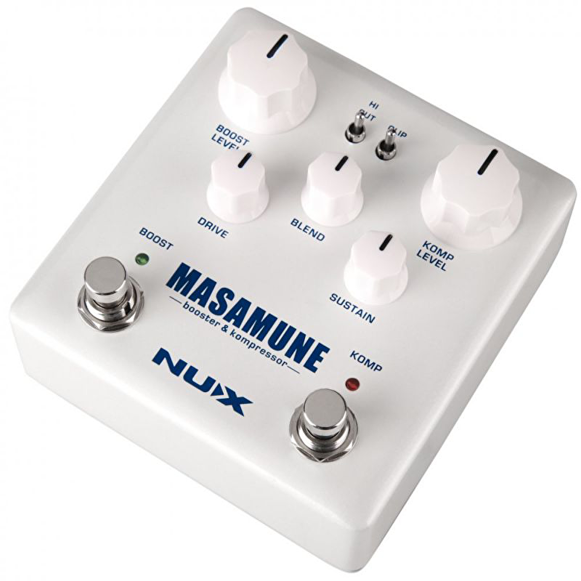 NUX Masamune Booster & Kompressor Pedalı