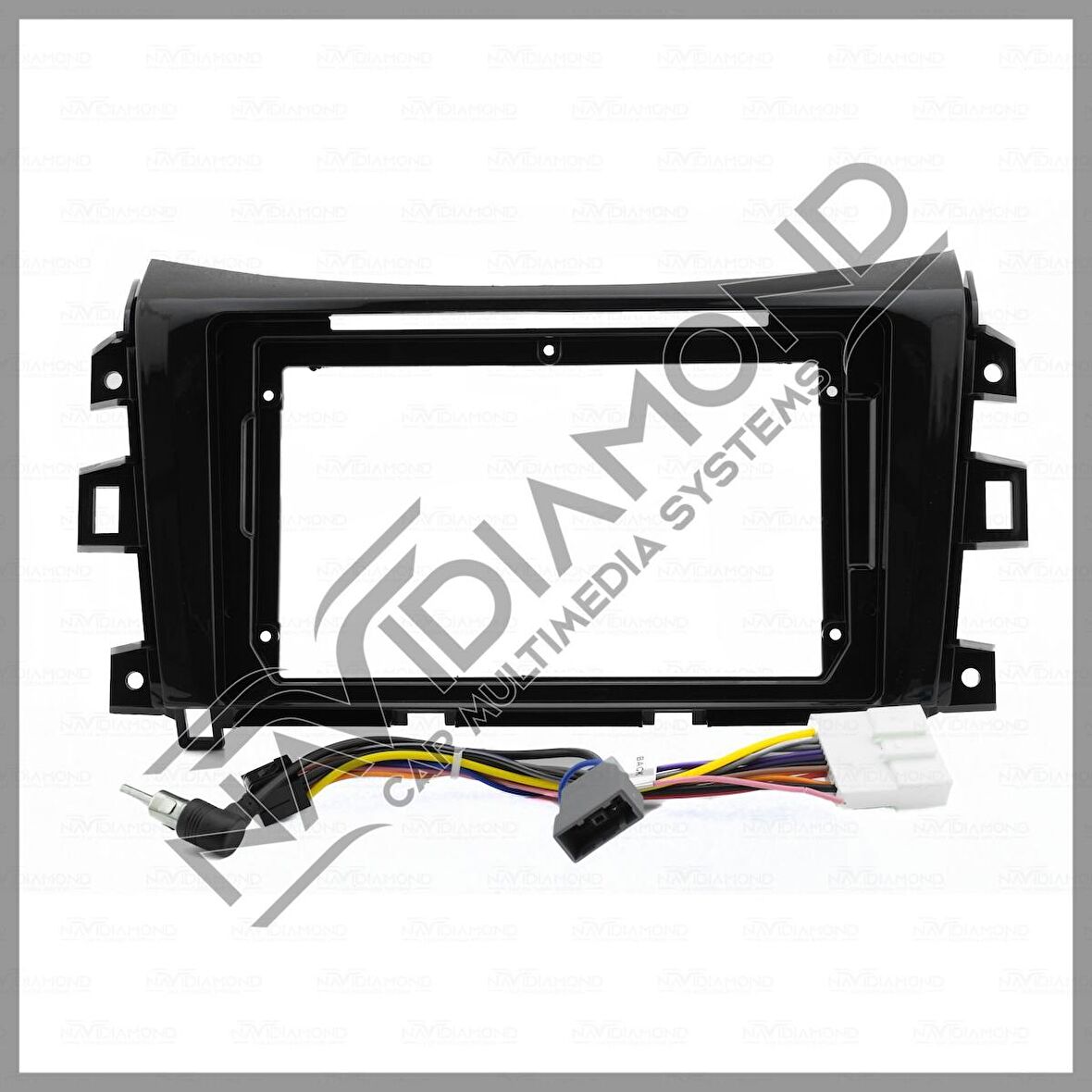 ÖZER ELEKTRONİK  NISSAN NAVARA 2014-2022 ANDROİD TEYP ÇERÇEVE (9 INCH) - SOKET - CANBUS
