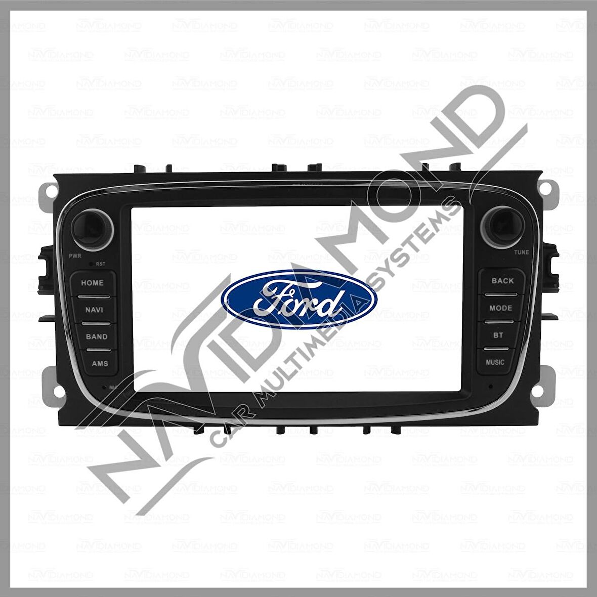 ÖZER ELEKTRONİK  FORD CONNECT-MONDEO-FOCUS SİYAH 2 GB RAM 32 GB HAFIZA ANDROID MULTIMEDIA TEYP