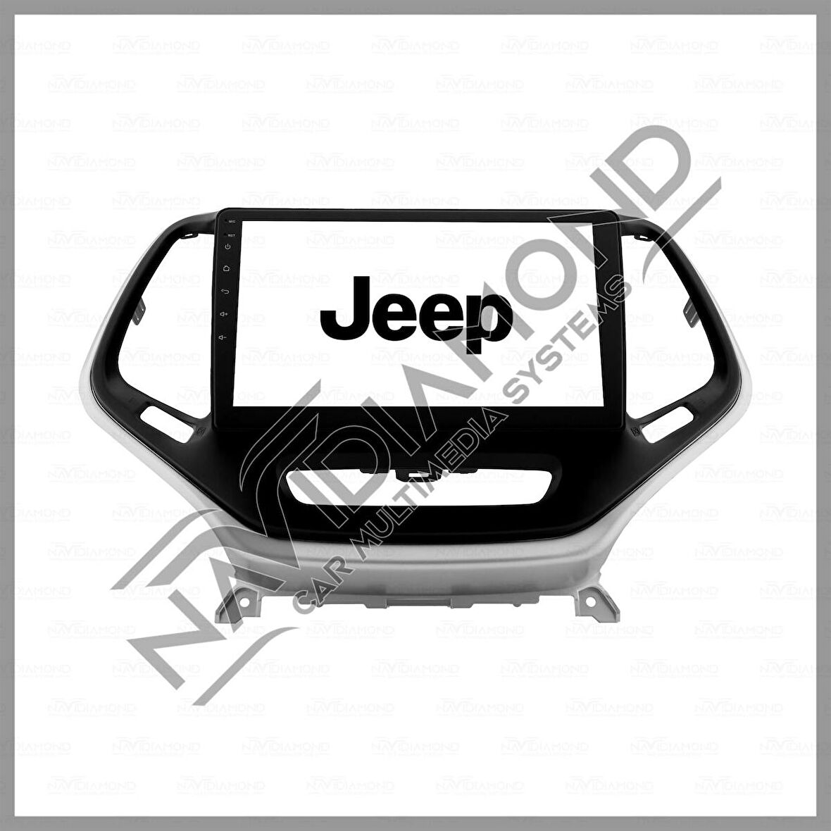 ÖZER ELEKTRONİK  JEEP CHEROKEE 2014-2018 GRİ 2 GB RAM 16 GB HAFIZA ANDROID MULTIMEDIA TEYP