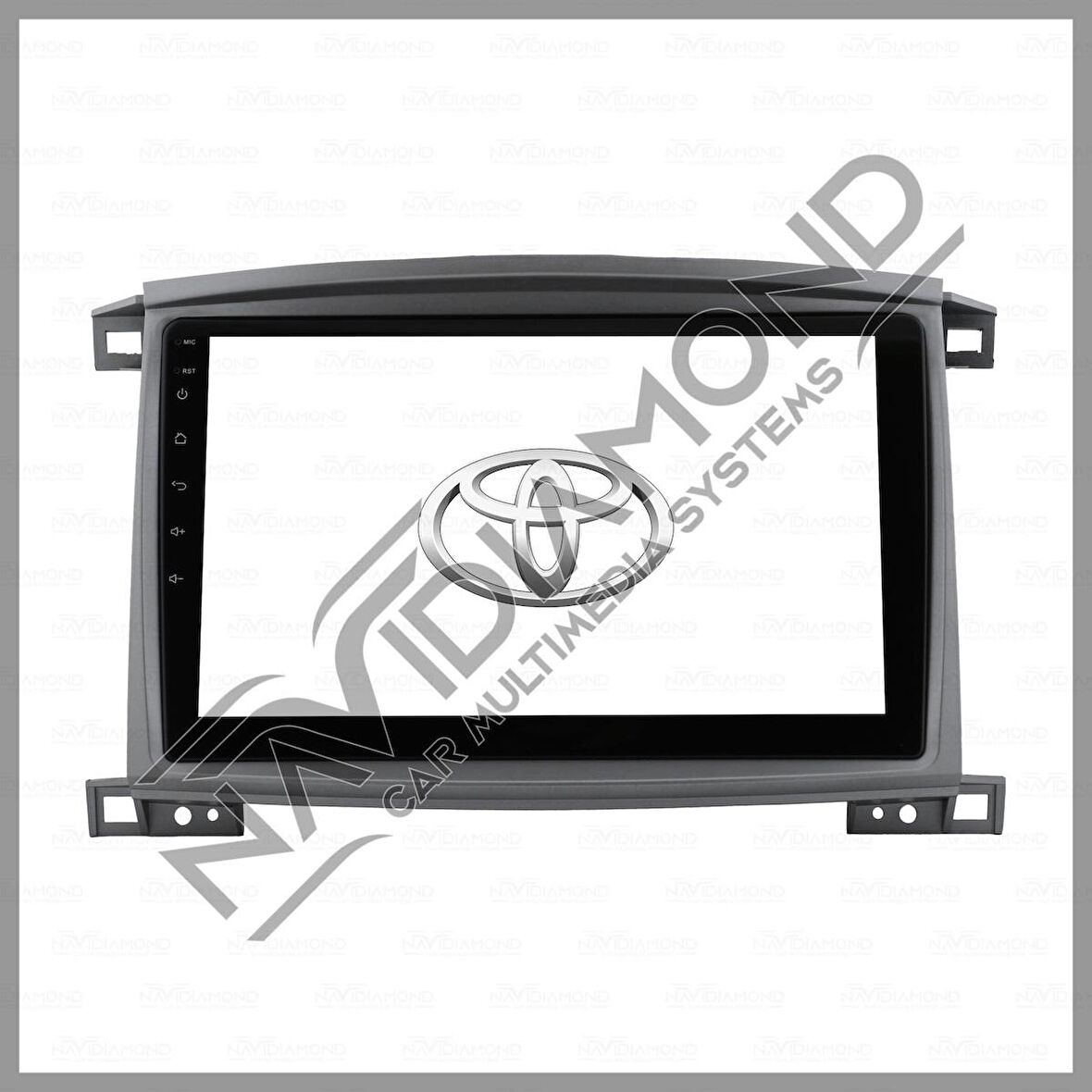 ÖZER ELEKTRONİK  TOYOTA LAND CRUISER VX100 2 GB RAM 32 GB HAFIZA ANDROID MULTIMEDIA TEYP