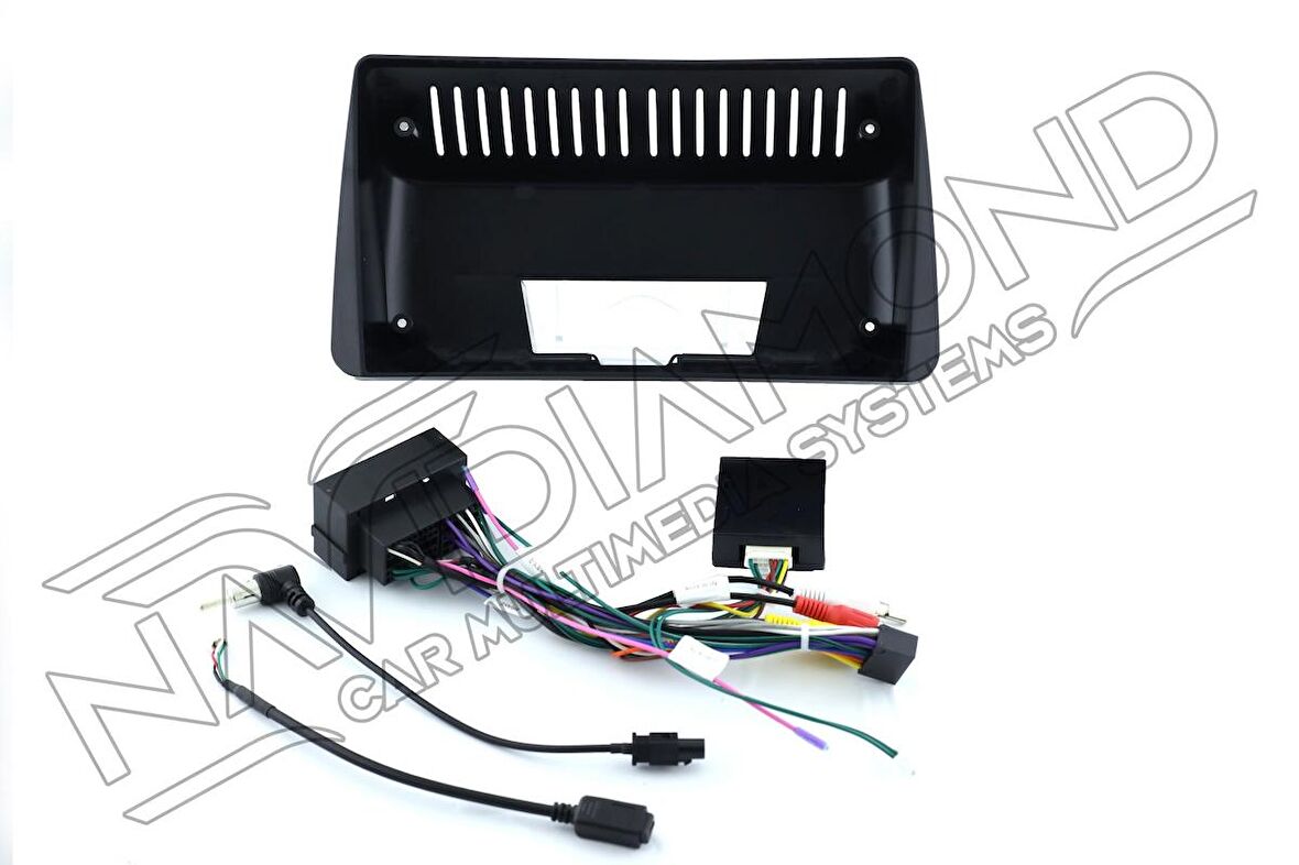 ÖZER ELEKTRONİK  FIAT EGEA URBAN ANDROİD TEYP ÇERÇEVE (9 INCH) - SOKET - CANBUS