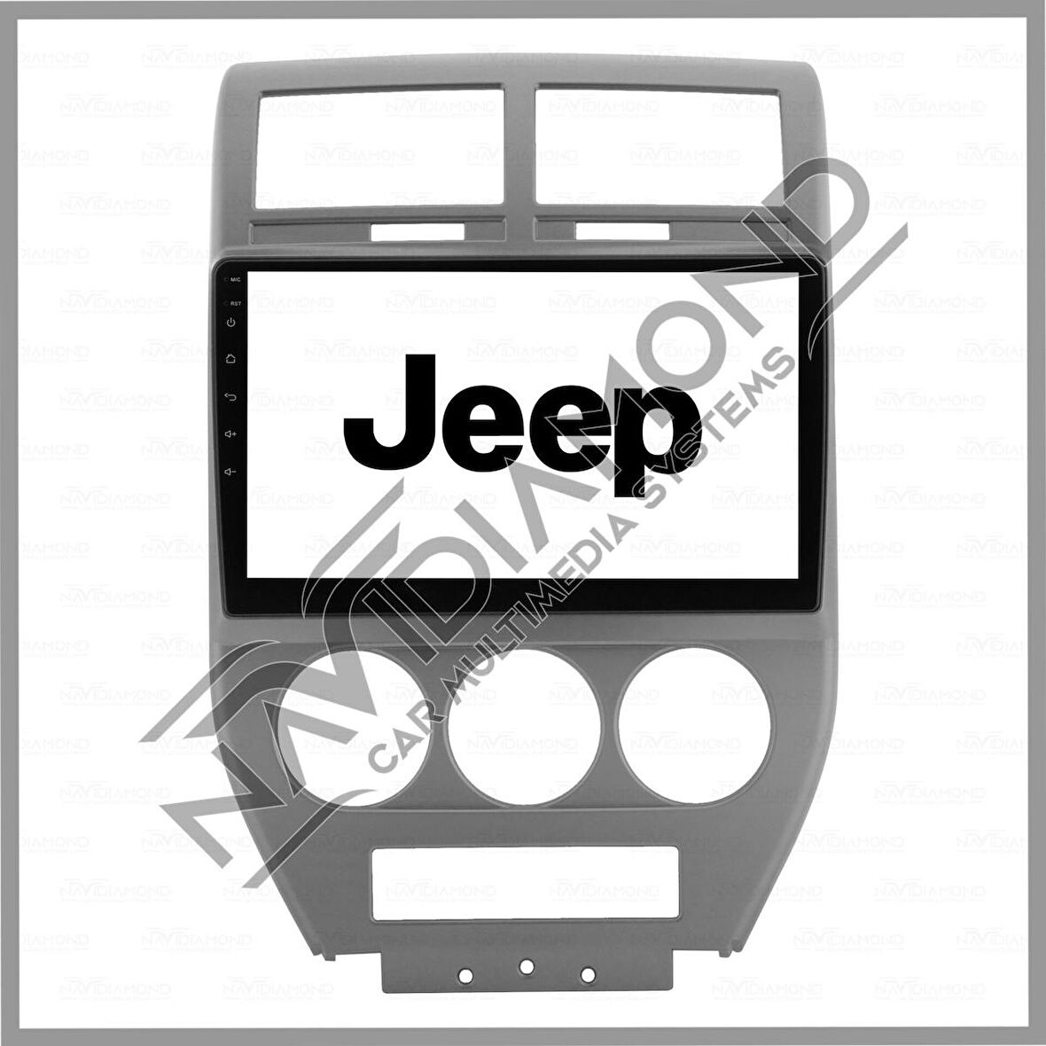 ÖZER ELEKTRONİK  JEEP COMPASS 2007-2009 2 GB RAM 16 GB HAFIZA ANDROID MULTIMEDIA TEYP