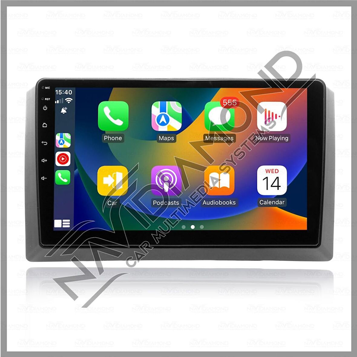 NAVIDIAMOND VİTO 10 INCH 4 GB RAM 64 GB HAFIZA ANDROID CARPLAY MULTIMEDIA TEYP